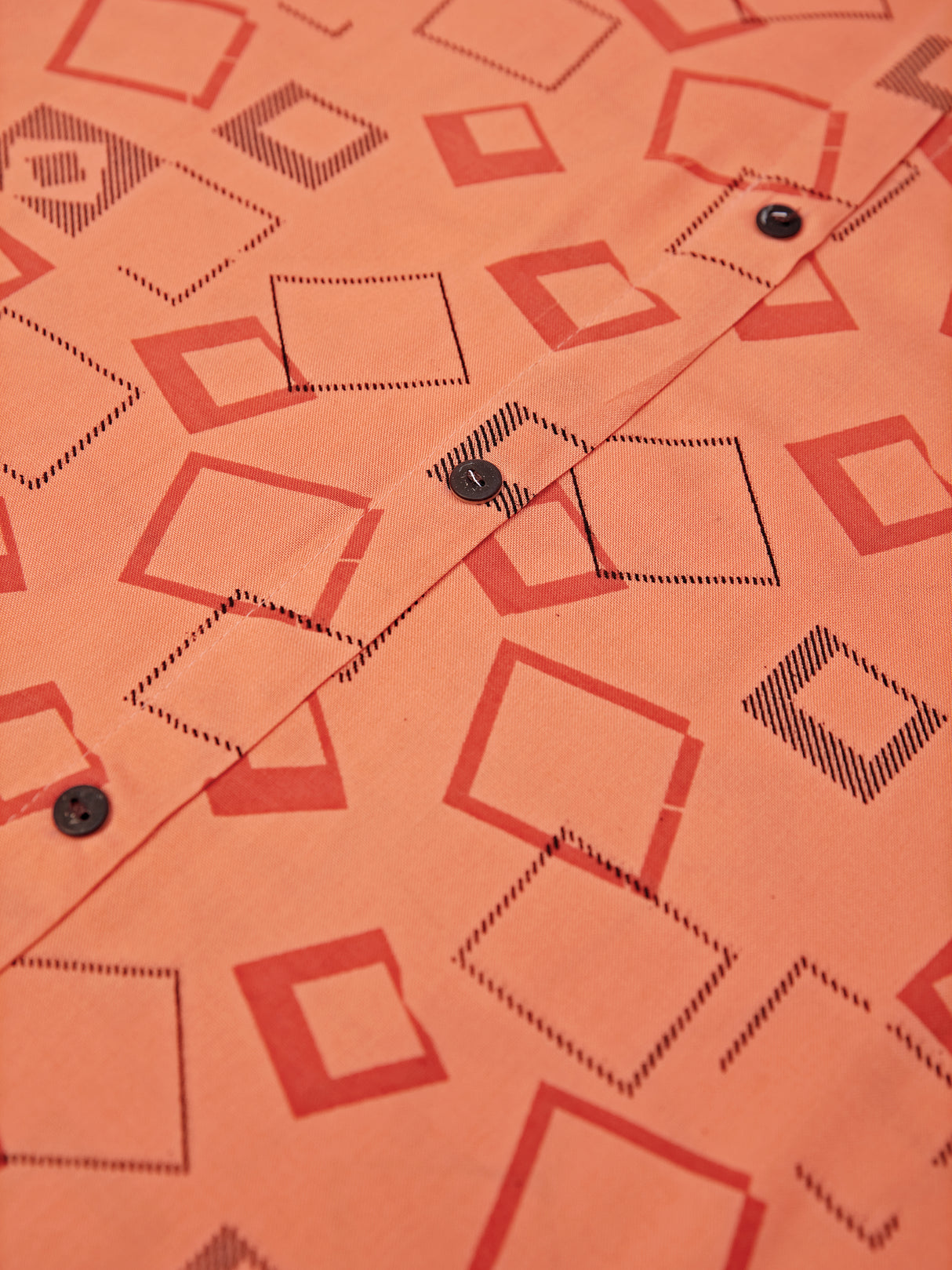 Mimosa Women Orange Color Printed Straight Kurta