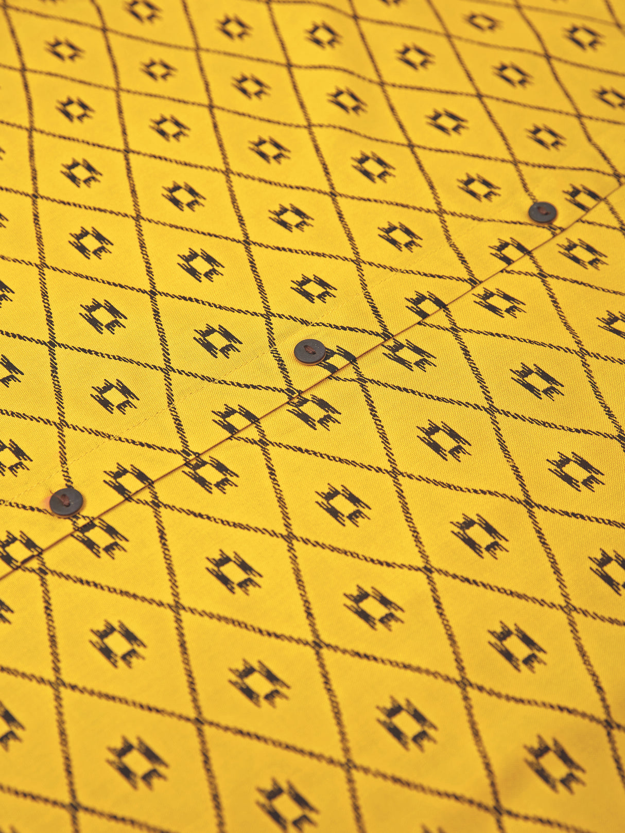 Mimosa Women Mustard Yellow Color Printed Straight Kurta