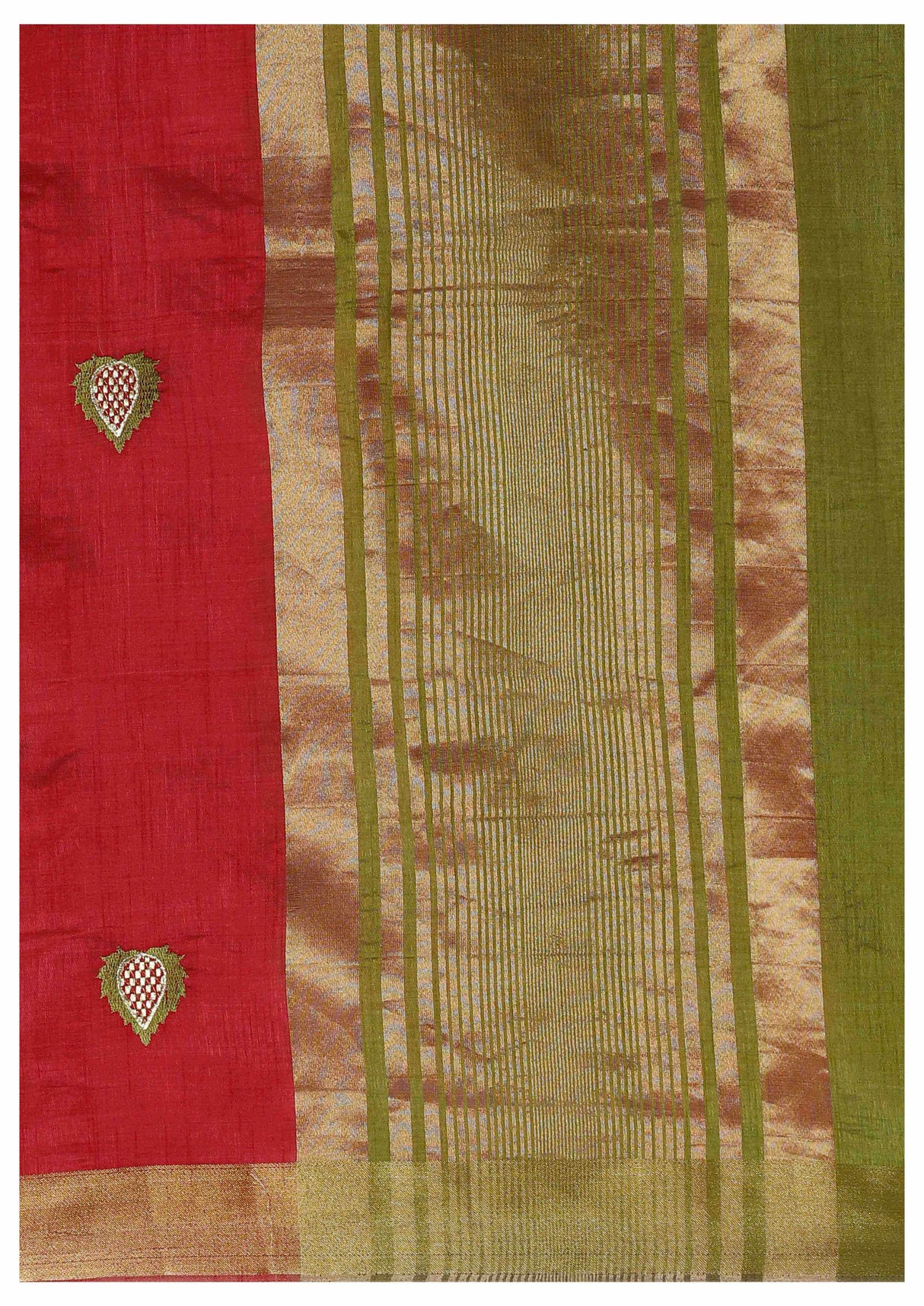 Mimosa Womens Art Silk Saree Kanjivaram Maroon Color