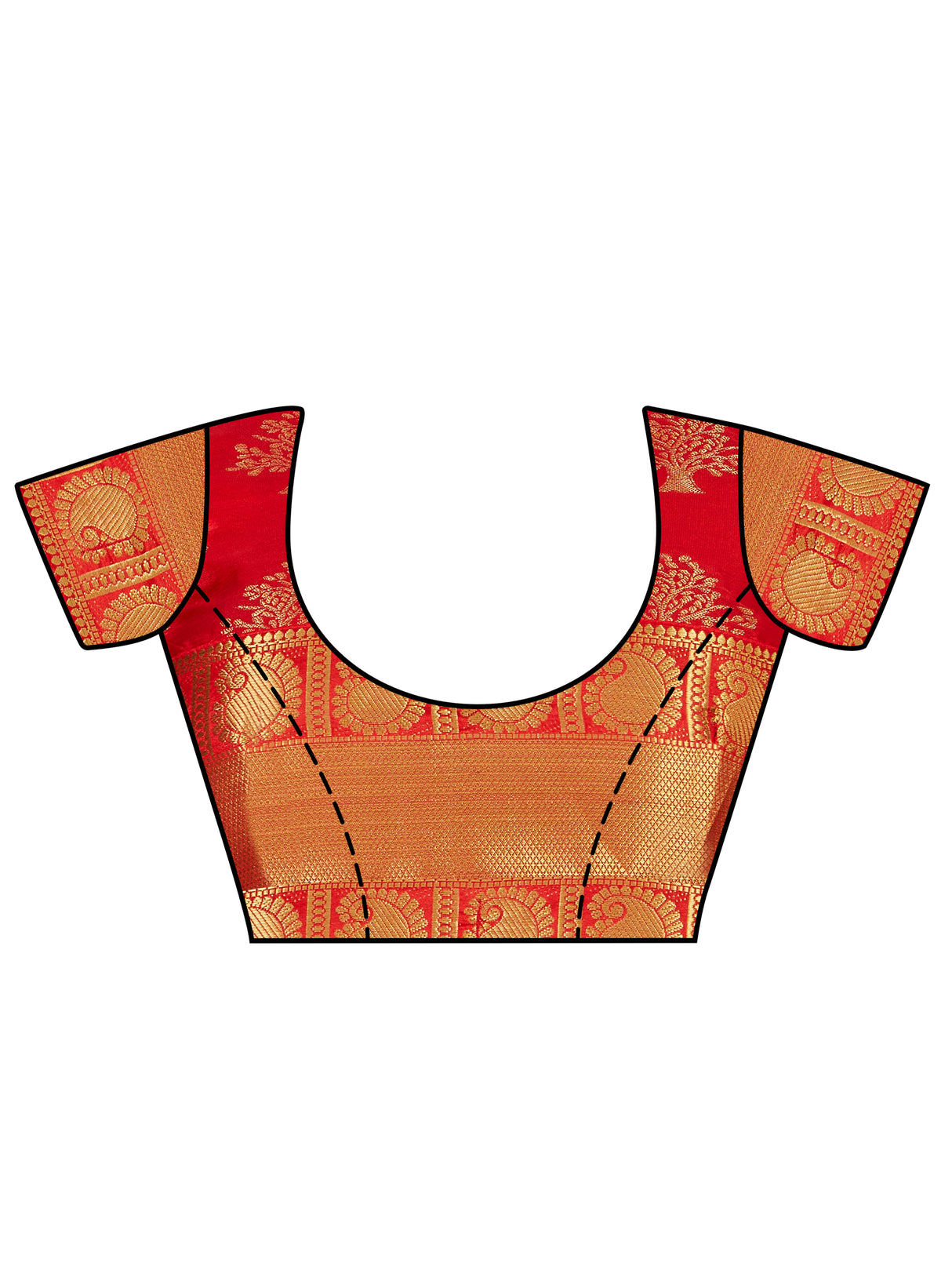 Mimosa Womens Art Silk Saree Kanjivaram Black Color