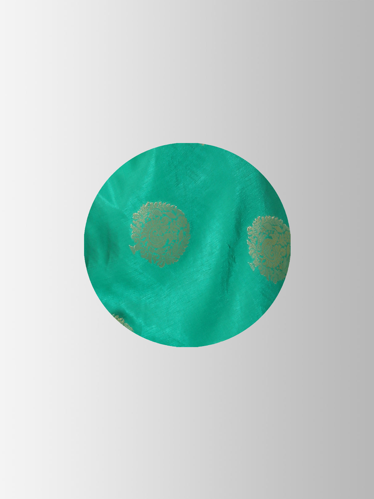 Mimosa Womens Tussar Silk Saree Kanjivaram style Rama Color