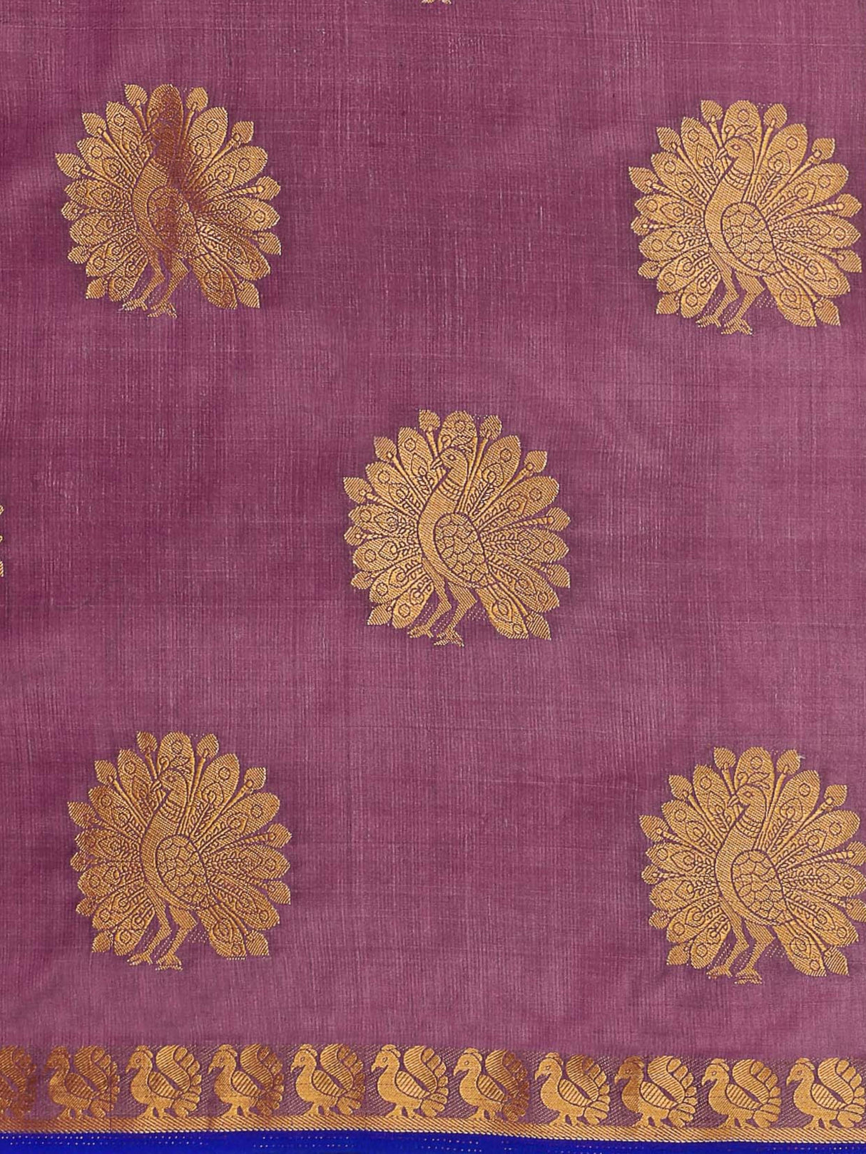 Mimosa Womens Tussar Silk Saree Kanjivaram style Wine Color
