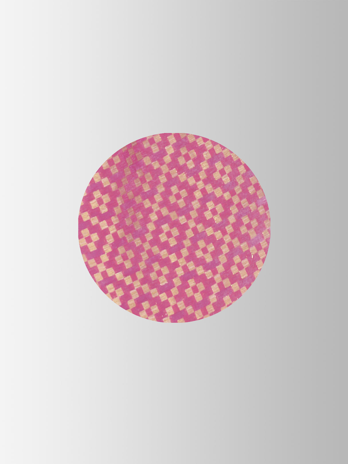 Mimosa Womens Art Silk Saree Patola Pink Color