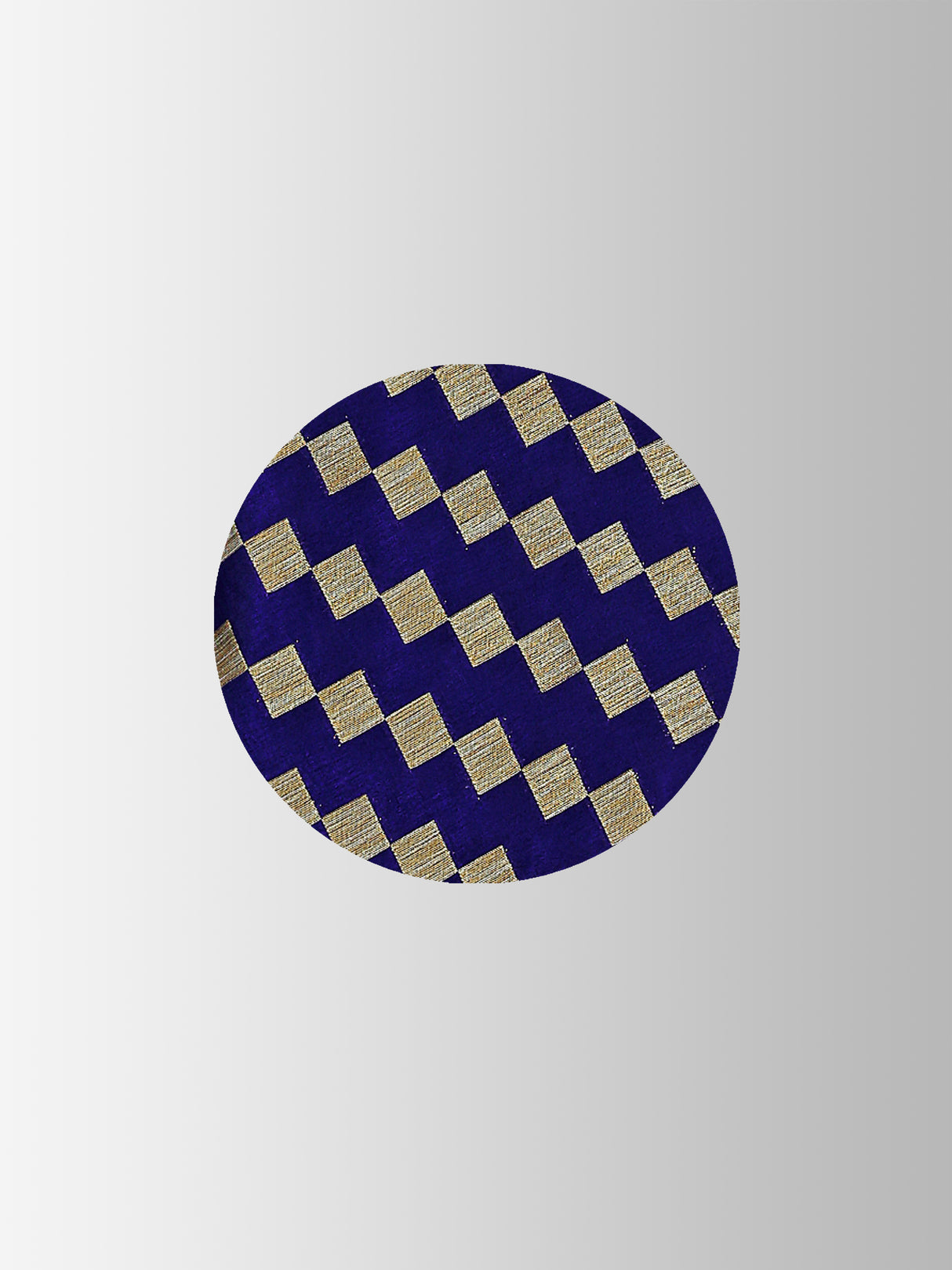 Mimosa Womens Art Silk Saree Patola Navy Blue Color