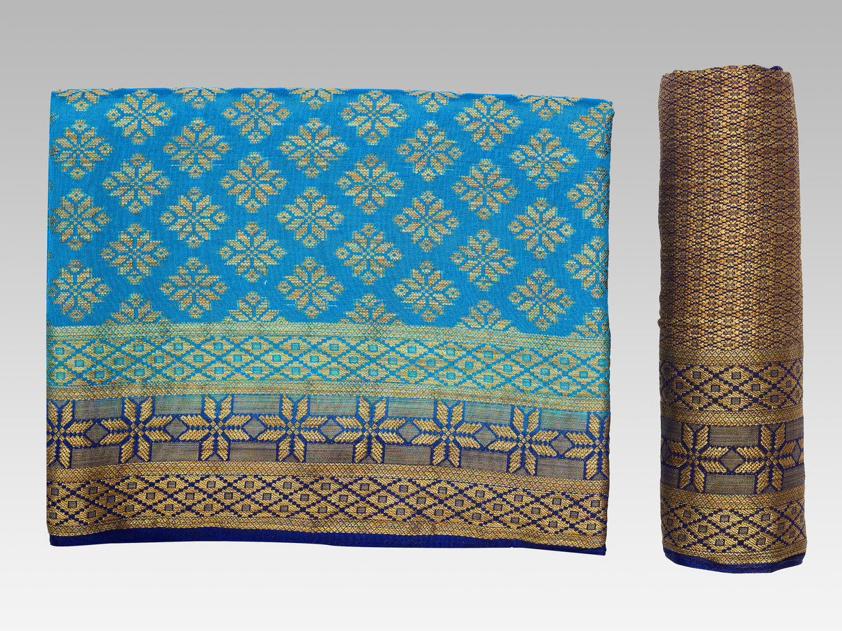 Mimosa Womens Art Silk Saree Patola Ananda Color