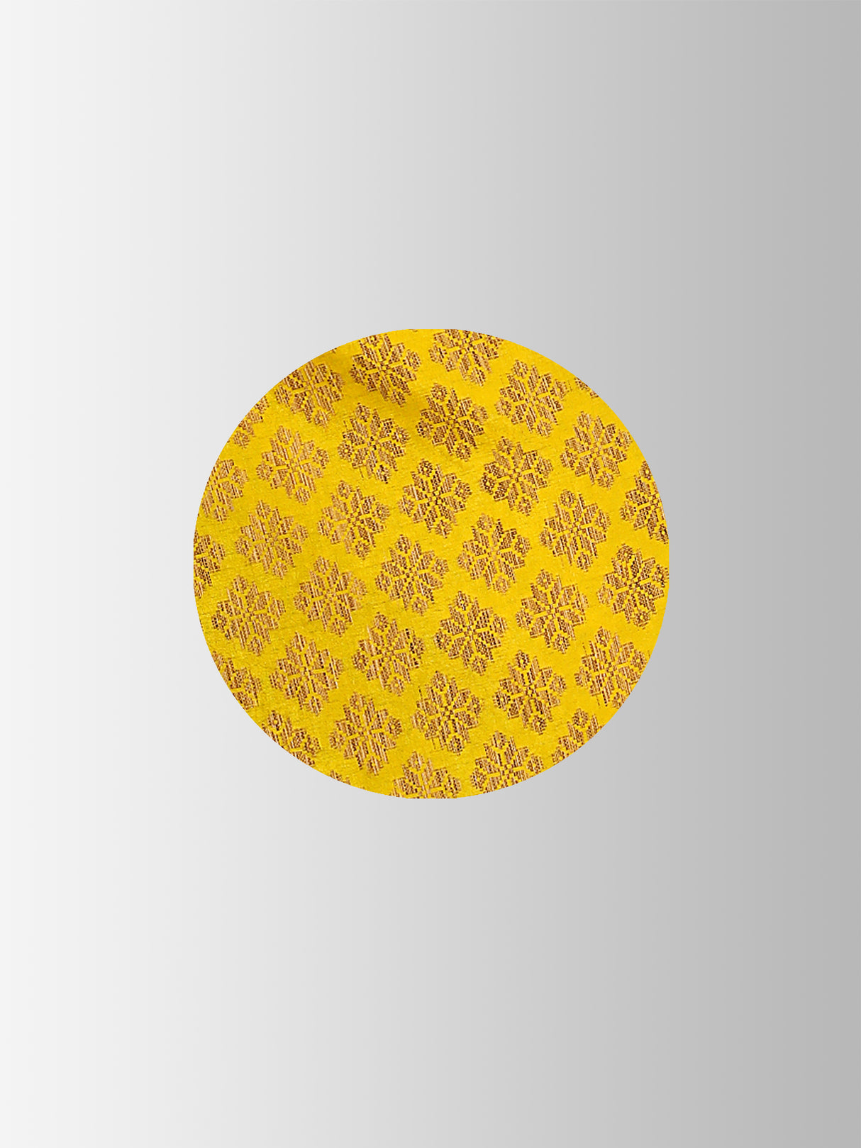 Mimosa Womens Art Silk Saree Patola Gold Color