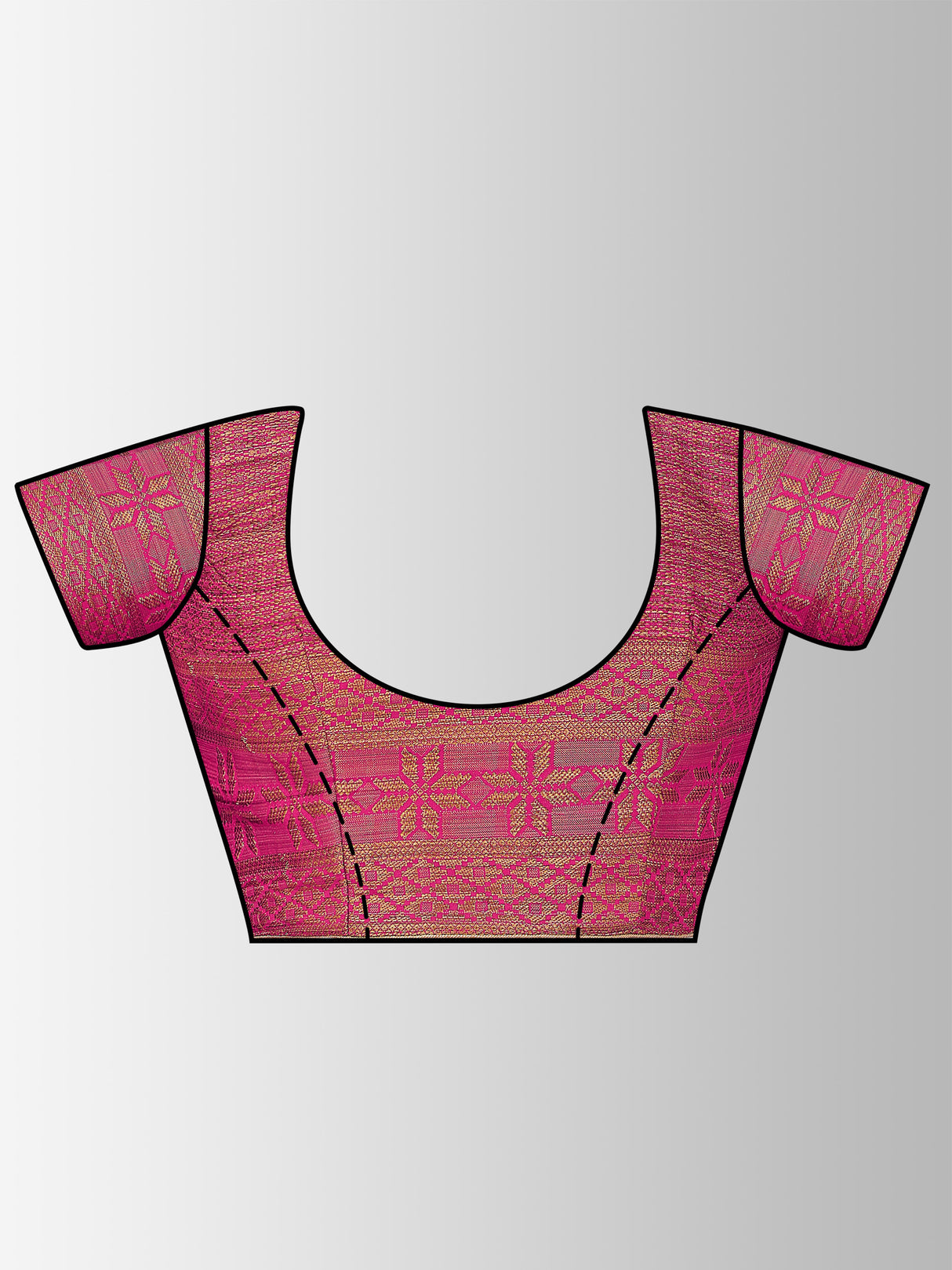 Mimosa Womens Art Silk Saree Patola Liril Color