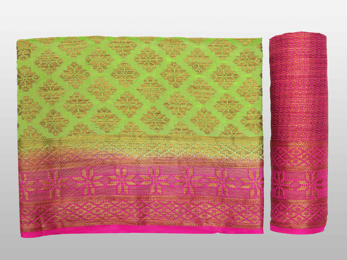 Mimosa Womens Art Silk Saree Patola Liril Color