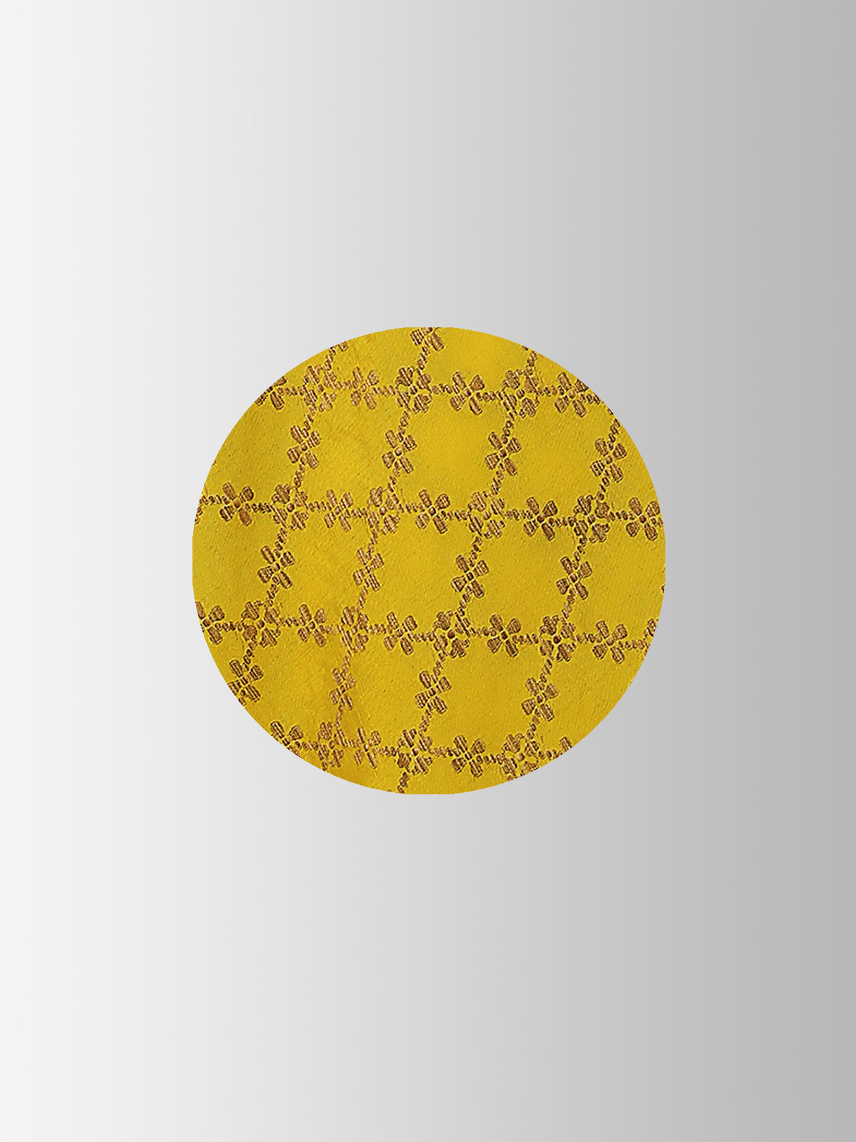 Mimosa Womens Art Silk Saree Patola Gold Color