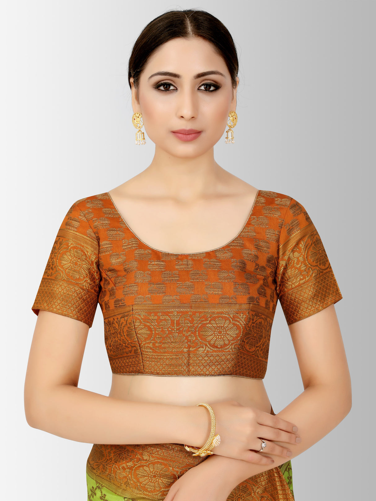 Mimosa Womens Art Silk Saree Patola Liril Color