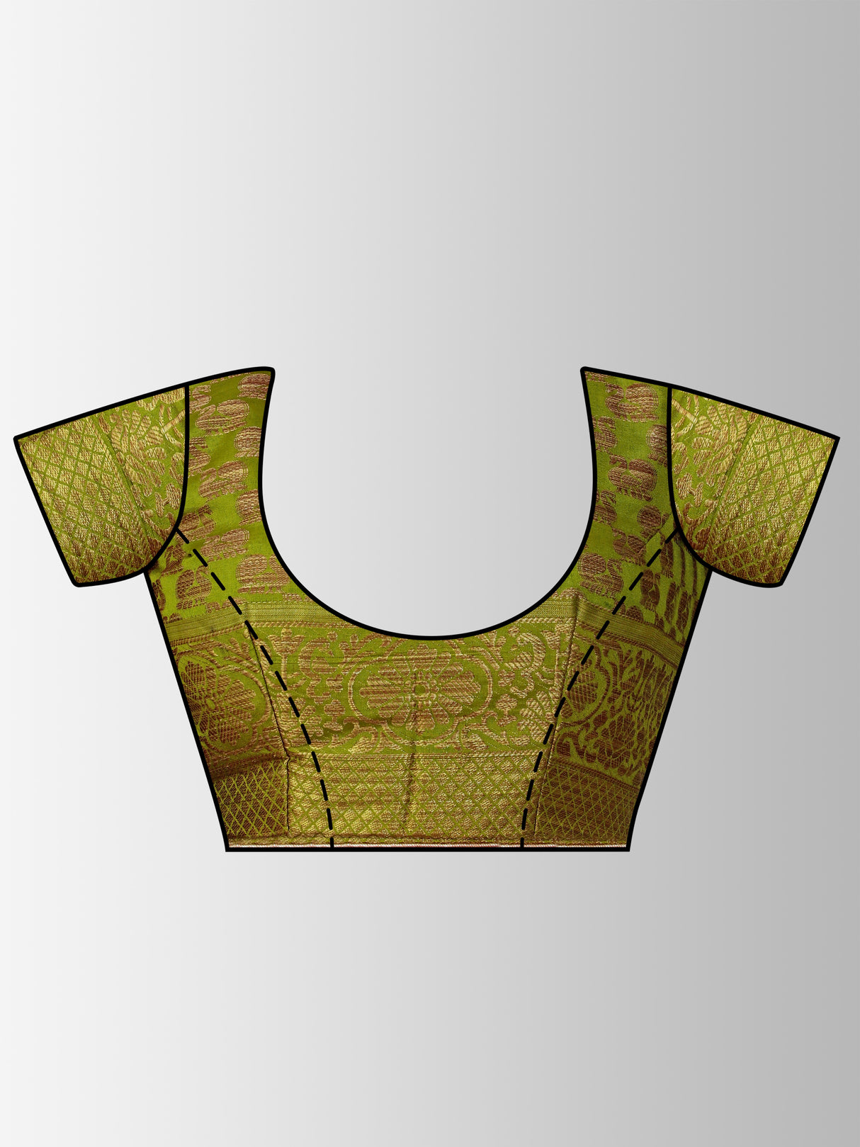 Mimosa Womens Art Silk Saree Patola Strawberry Color