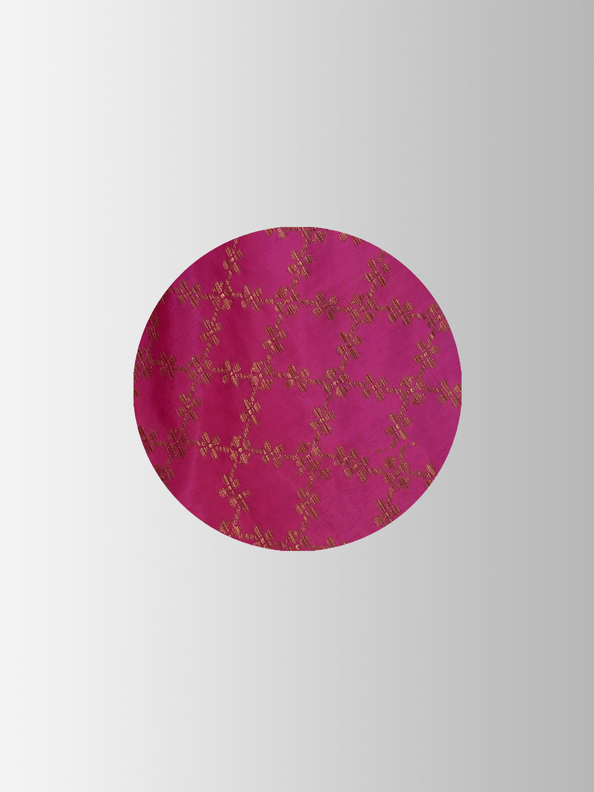 Mimosa Womens Art Silk Saree Patola Strawberry Color