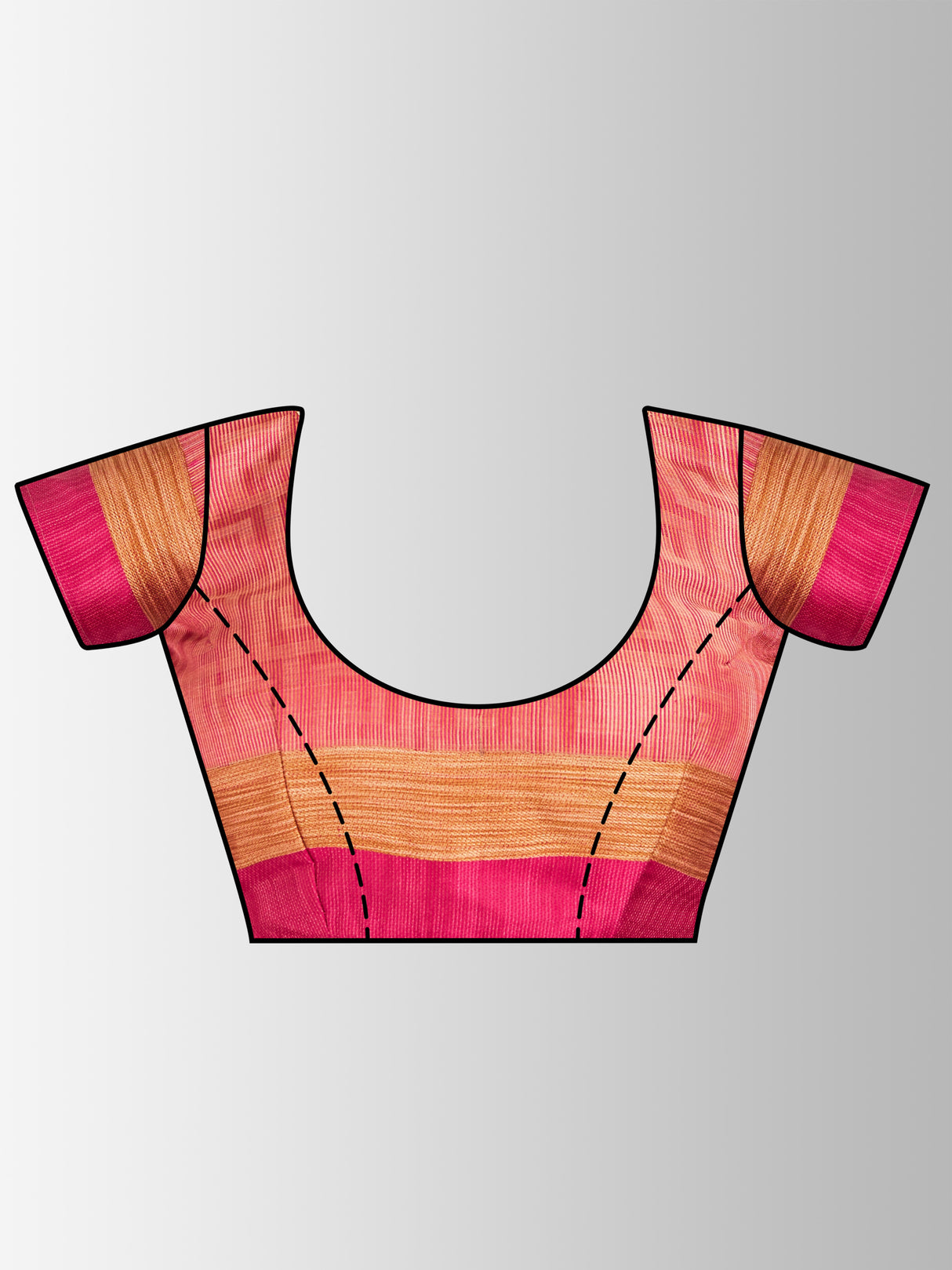 Mimosa Womens Tussar Silk Saree Banarasi style Black Color