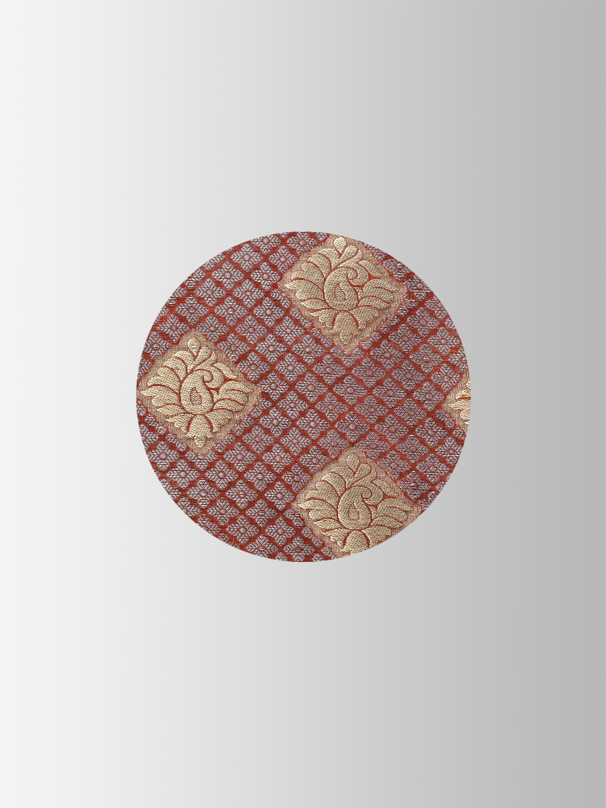 Mimosa Womens Art Silk Saree Kanjivaram Chocolate Color