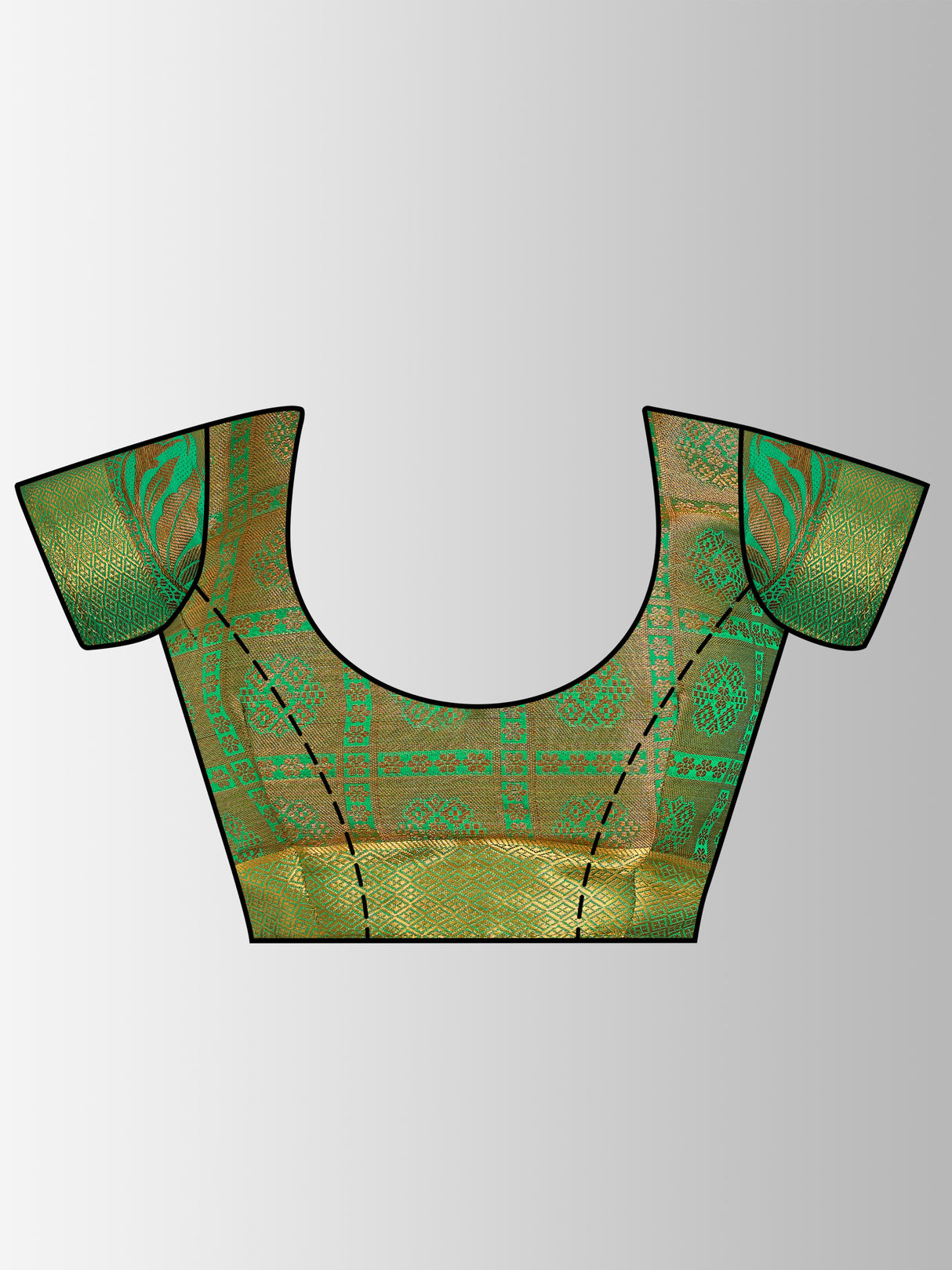 Mimosa Womens Art Silk Saree Kanjivaram Chocolate Color