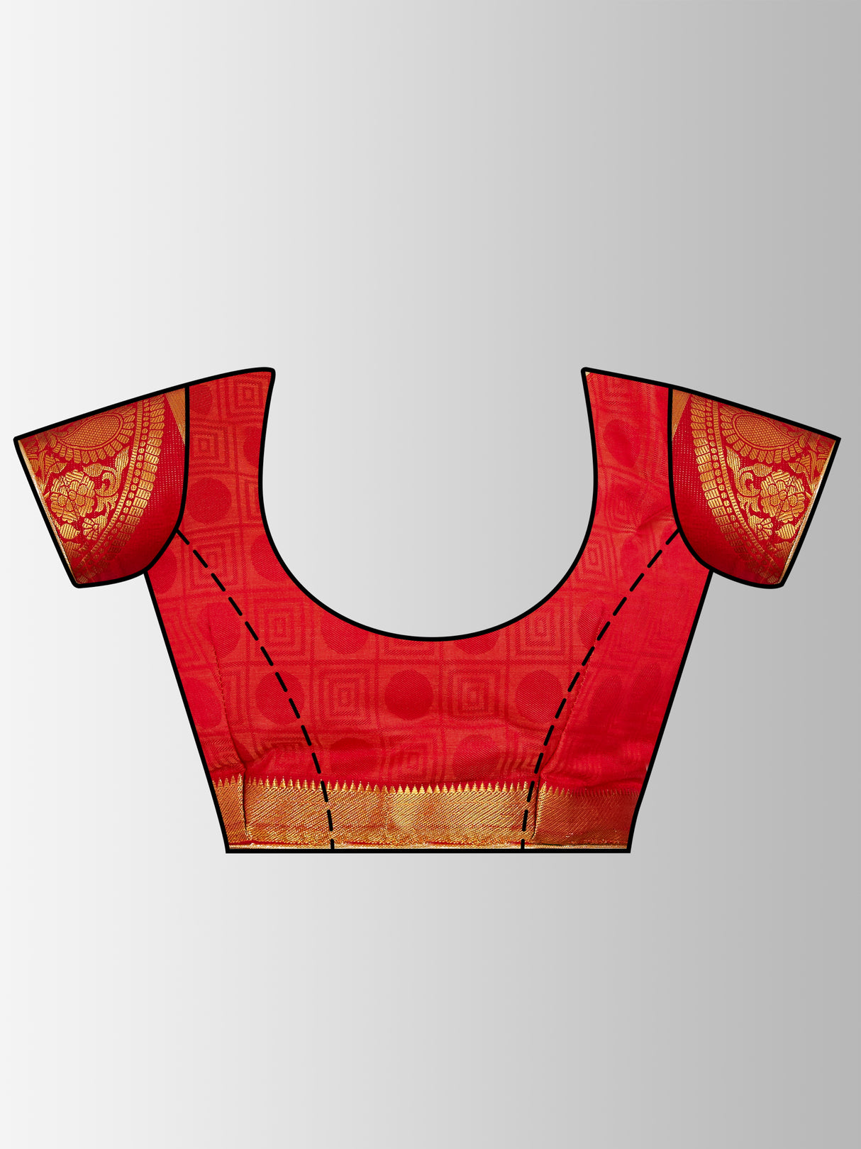 Mimosa Womens Art Silk Saree Kanjivaram Olive Color