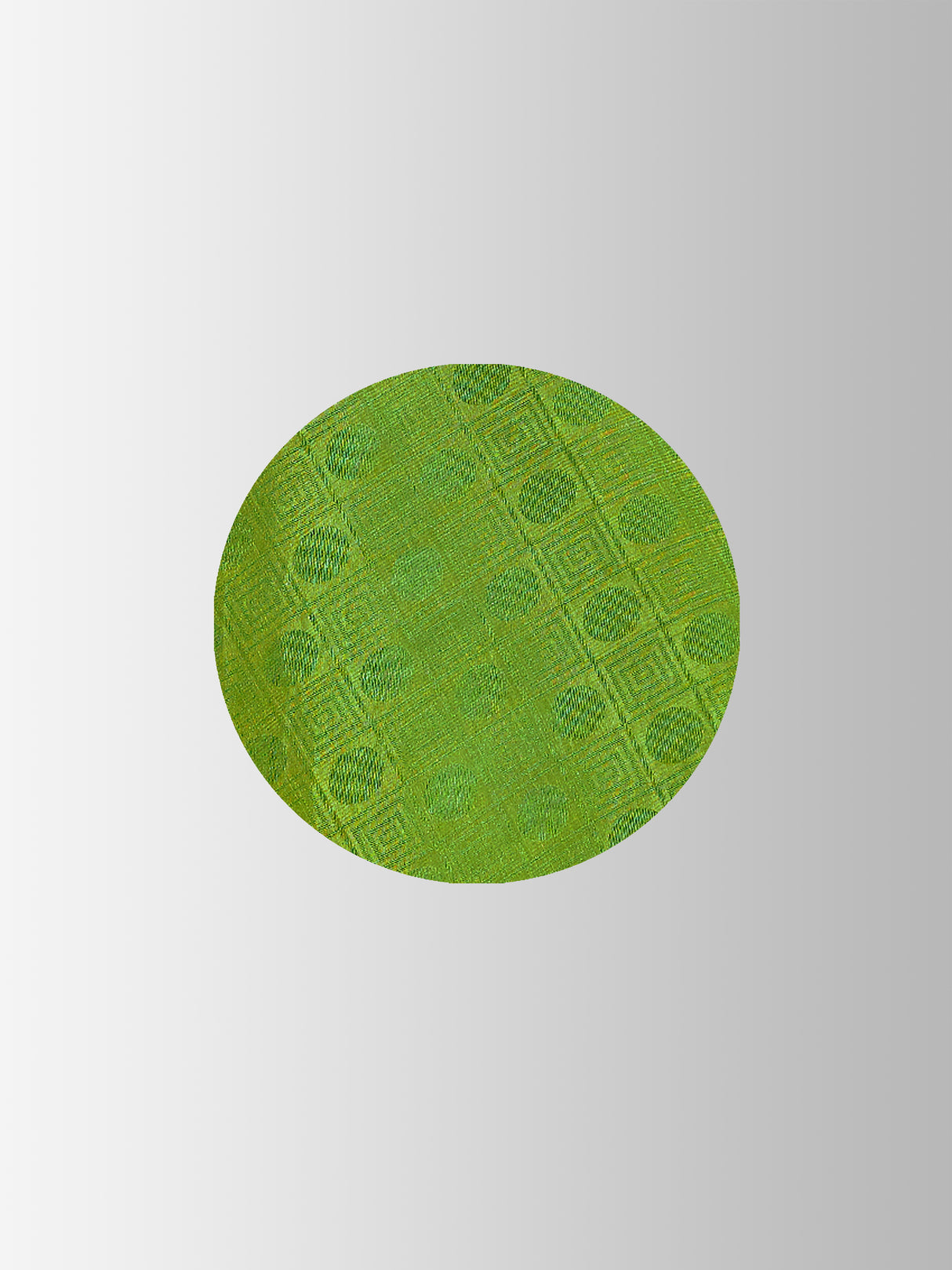 Mimosa Womens Art Silk Saree Kanjivaram Olive Color