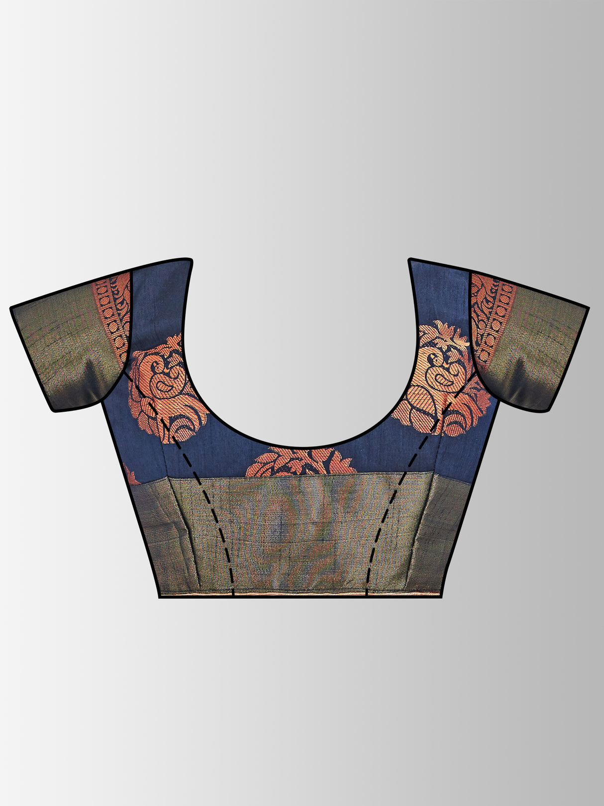 Mimosa Womens Art Silk Saree Kanjivaram Gajjari Color