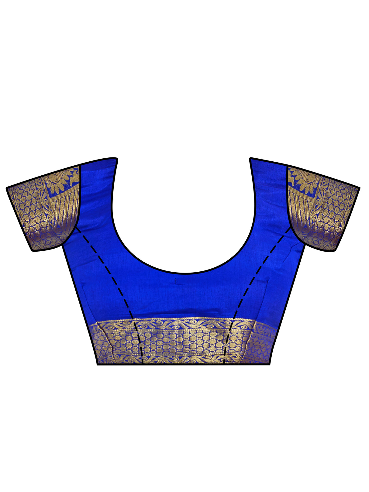 Mimosa Womens Art Silk Saree Paithani Orange Color