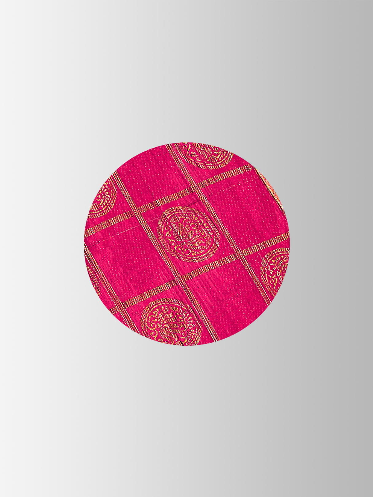 Mimosa Womens Tussar Silk Saree Banarasi style Gajjari Color