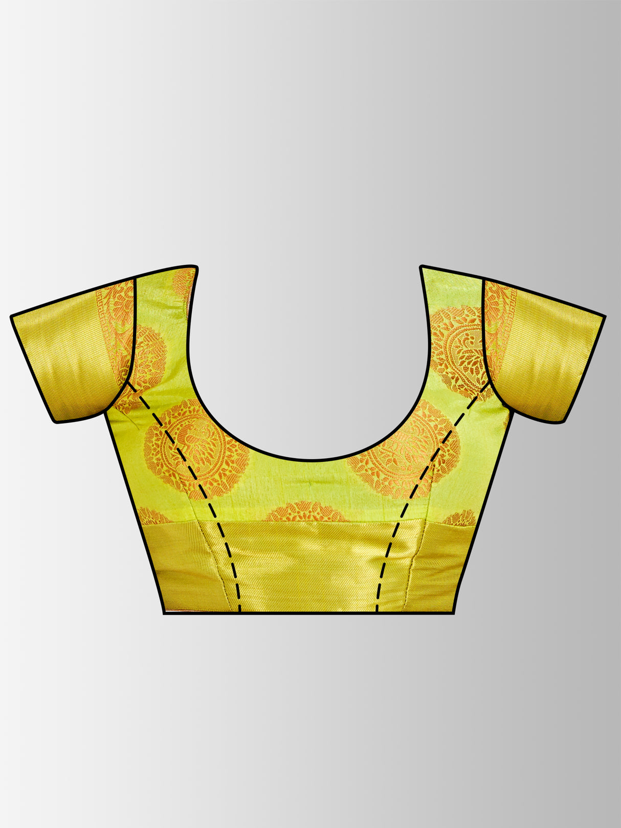 Mimosa Womens Art Silk Saree Kanjivaram Liril Color