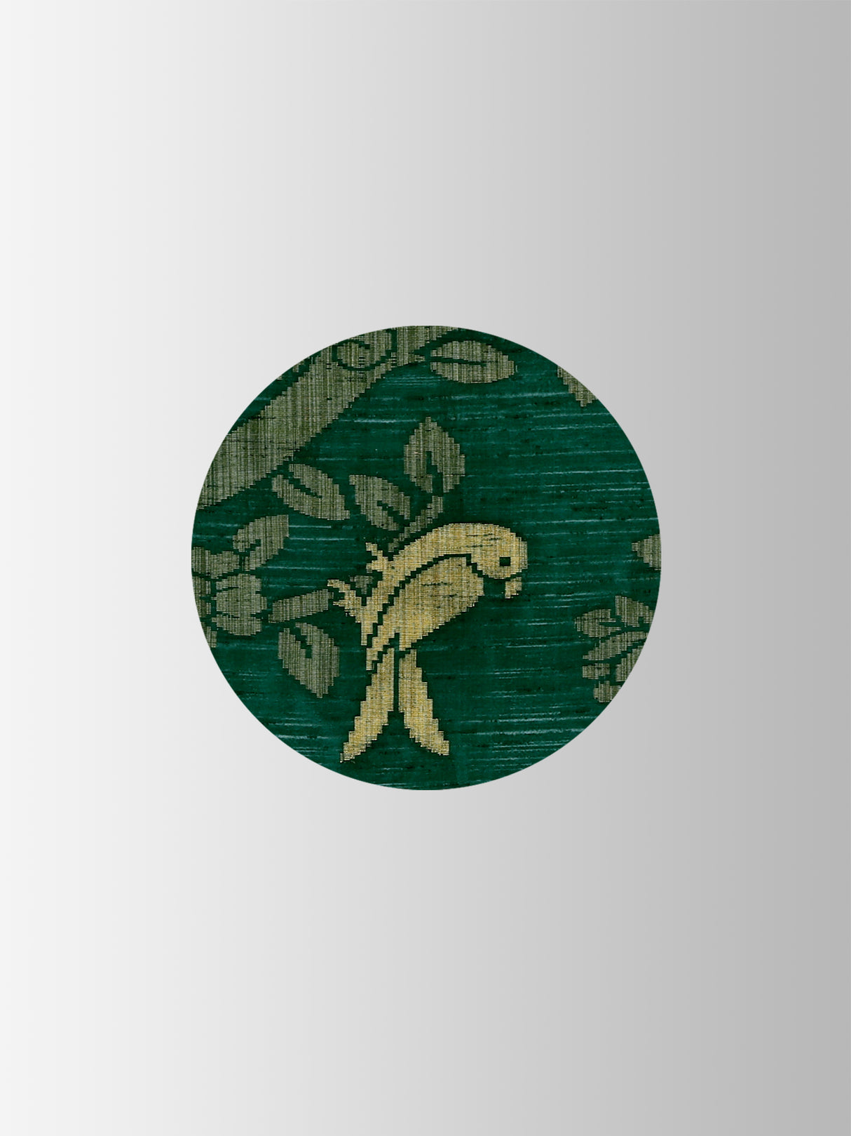 Mimosa Womens Art Silk Saree Kanjivaram BGreen Color