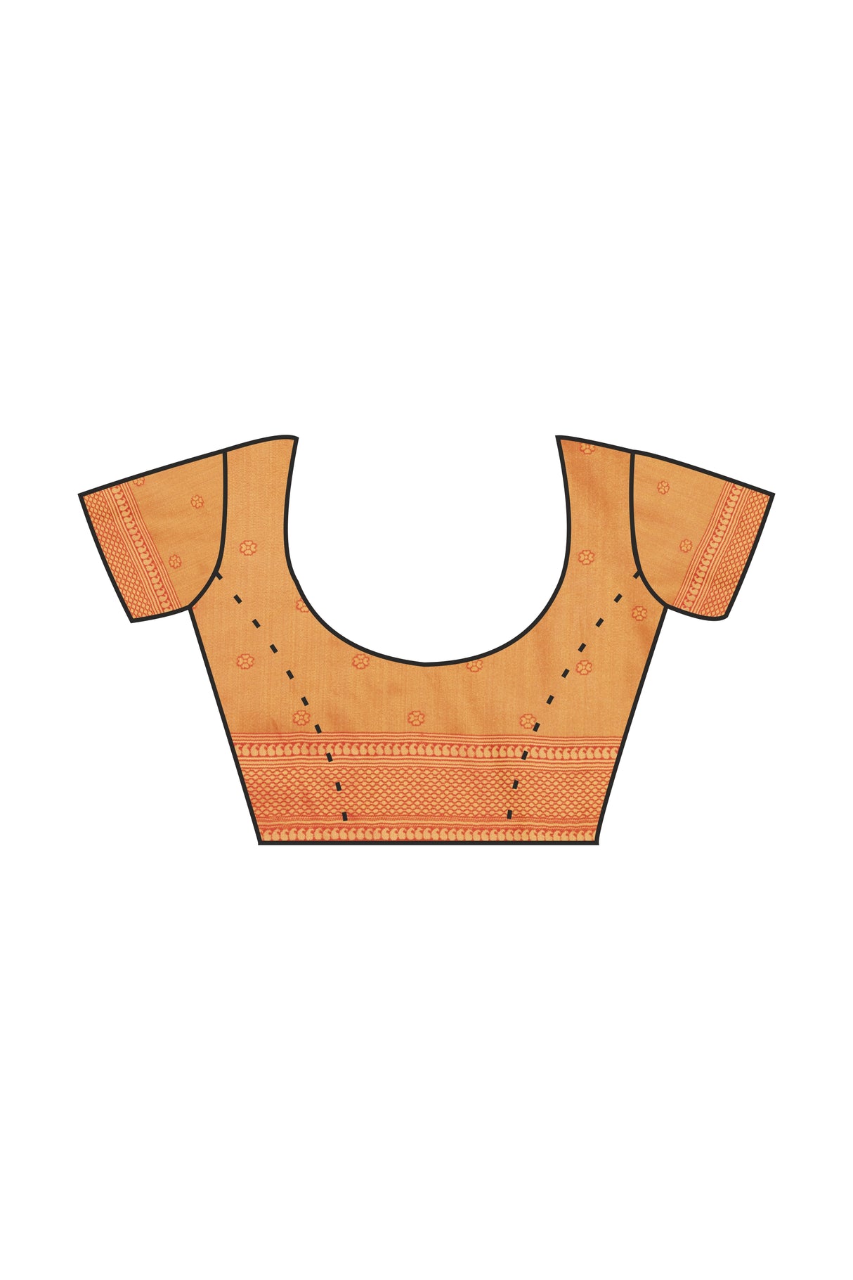 Mimosa Women's Woven Design Kanjivaram Style Art Silk Saree With Blouse Piece : SA00001621PCFREE