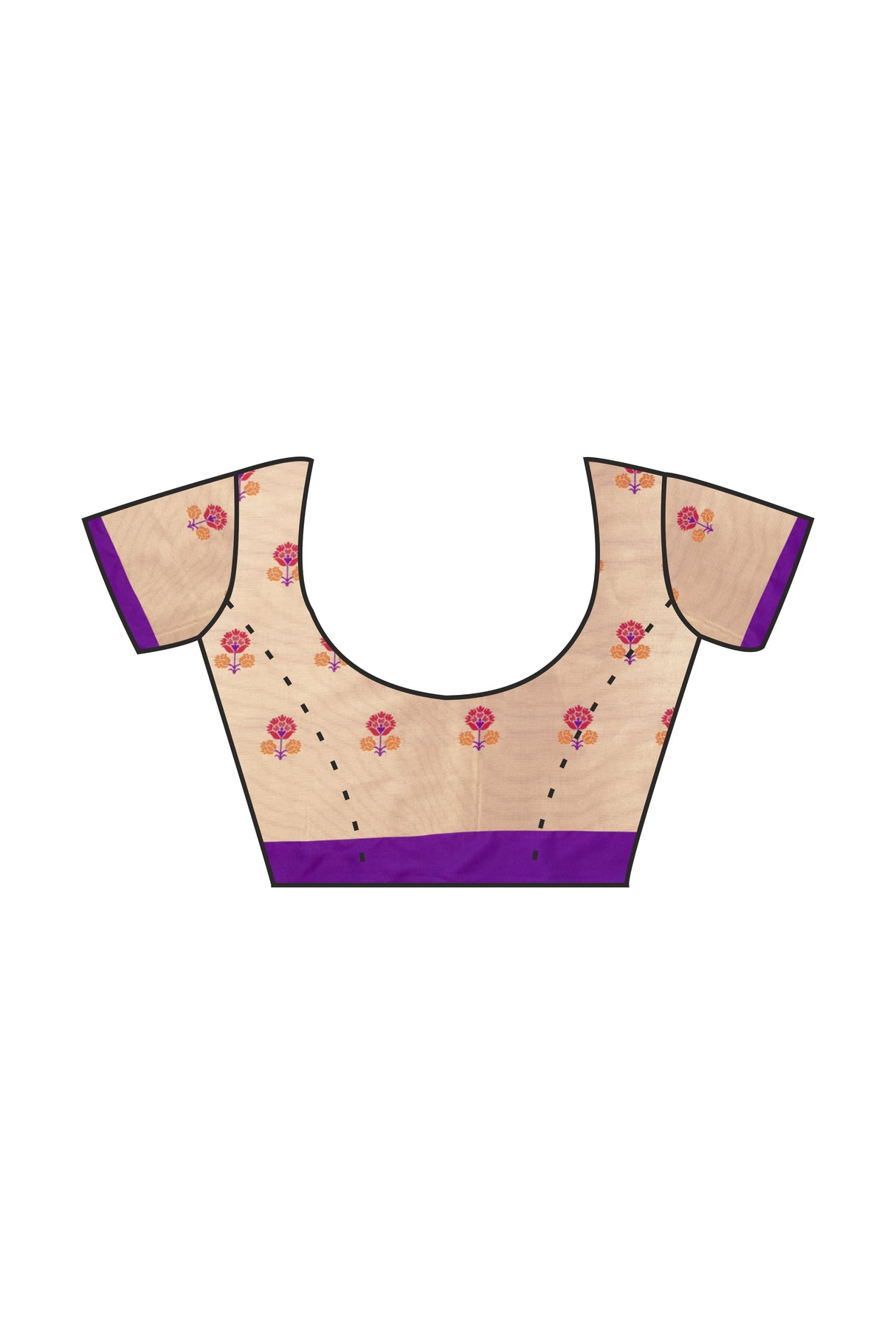 Mimosa Women's Woven Design Paithani Style Art Silk Saree With Blouse Piece : SA00001696VLFREE