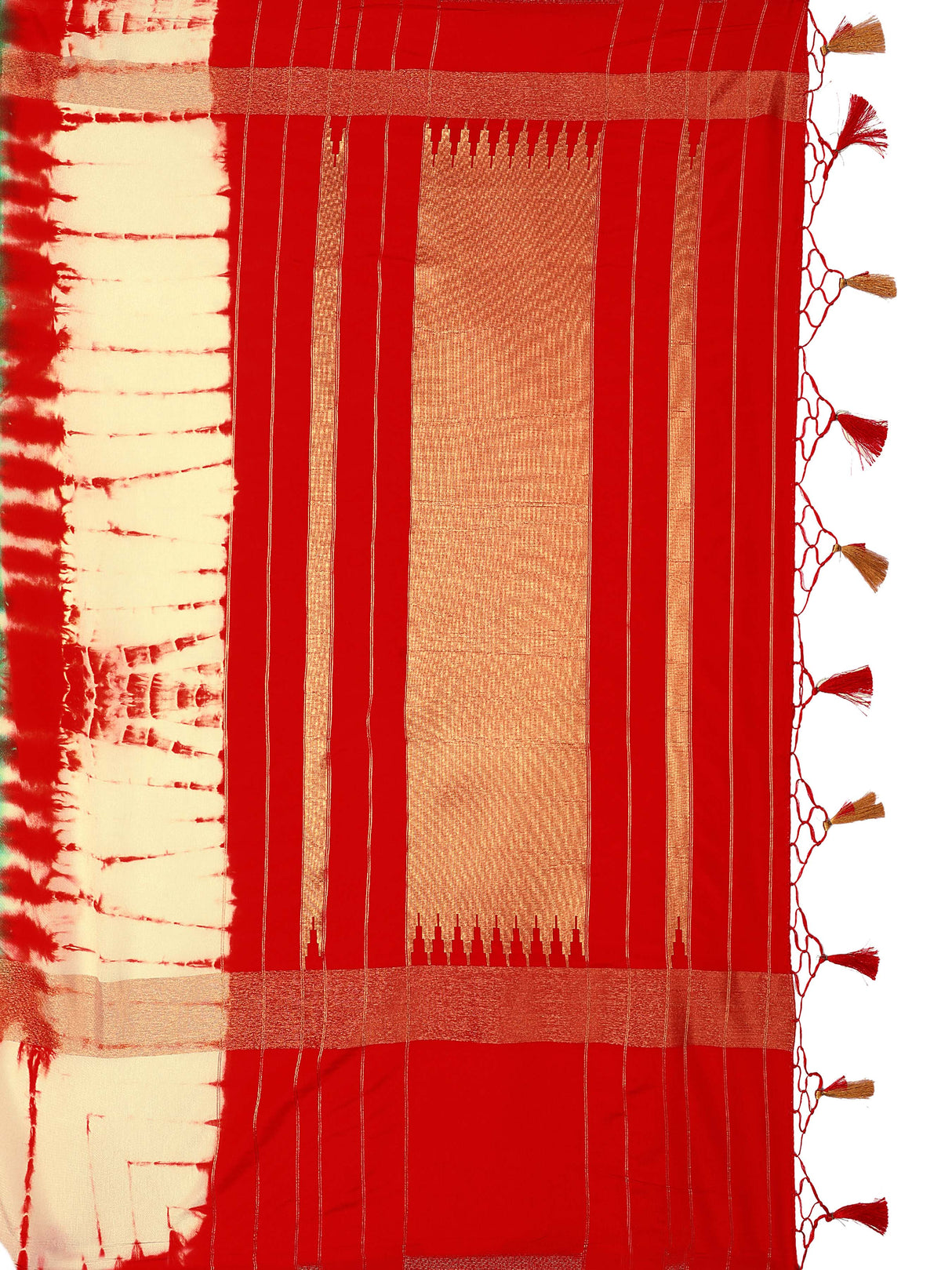 Mimosa Womens Art Silk Saree Banarasi Green Color