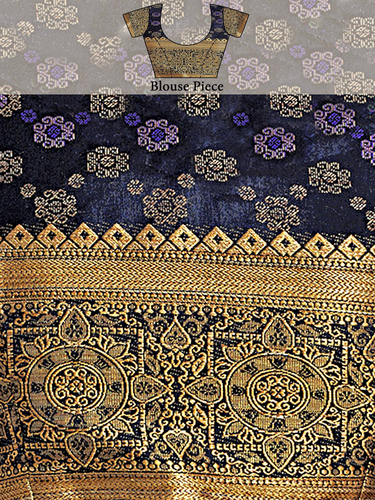 Mimosa Womens Art Silk Saree Kanjivaram style Rama Color