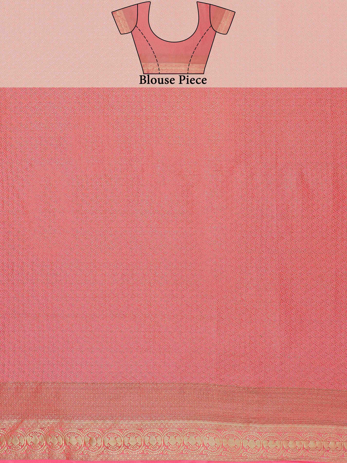 Mimosa Womens Art Silk Saree Kanjivaram Gajjari Color