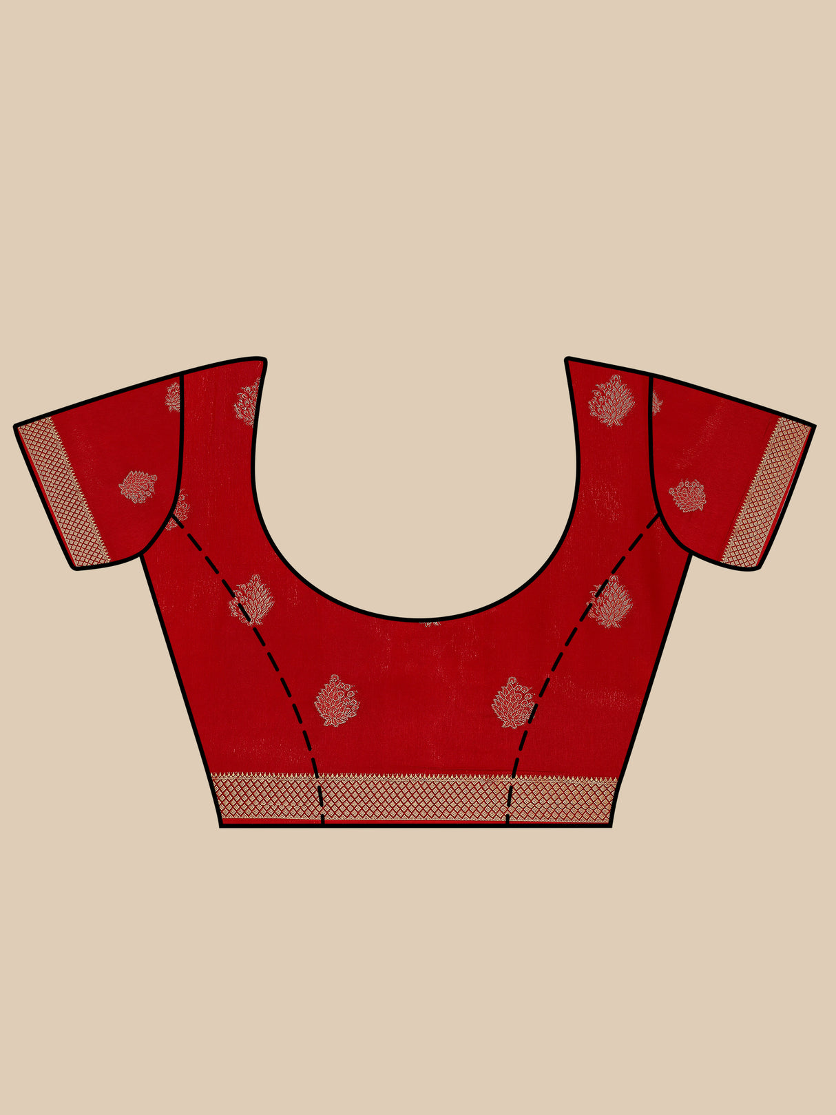 Mimosa Womens Art Silk Saree Kanjivaram BGreen Color