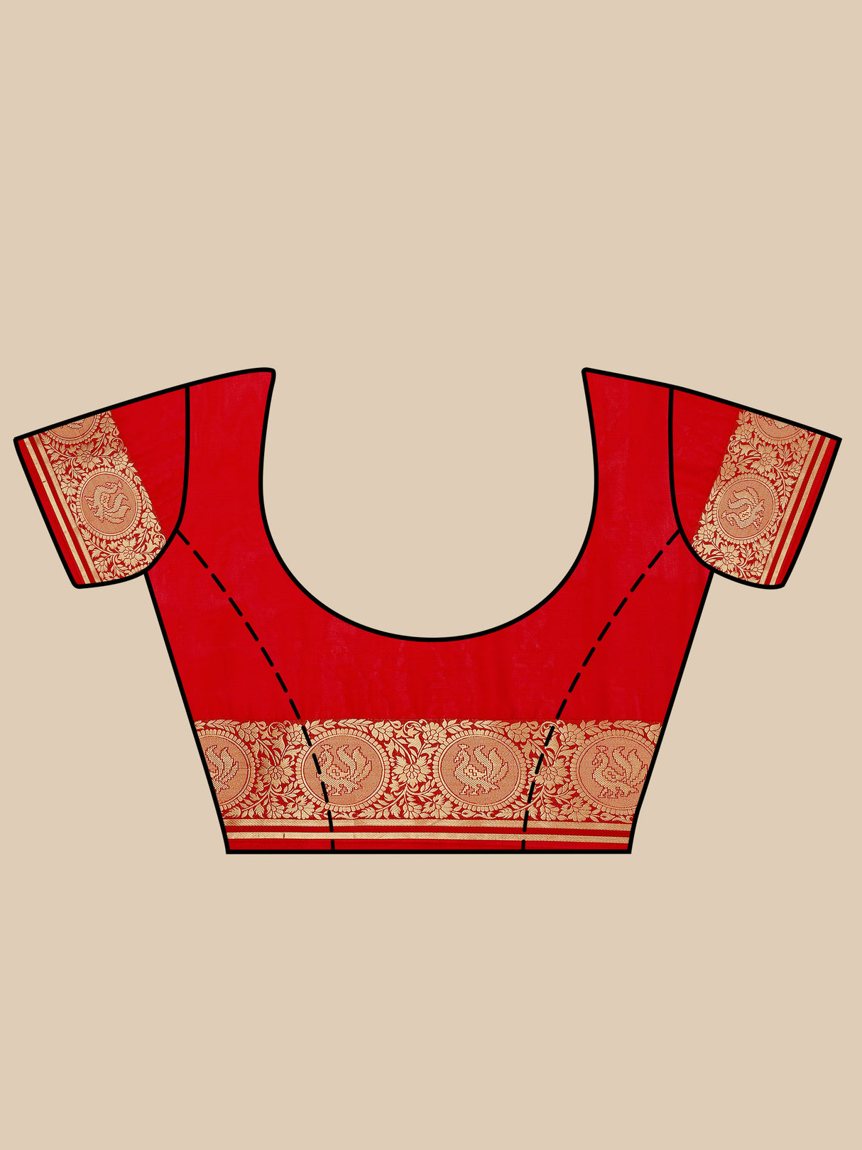 Mimosa Womens Crepe Saree Mysore Silk Saffire Color