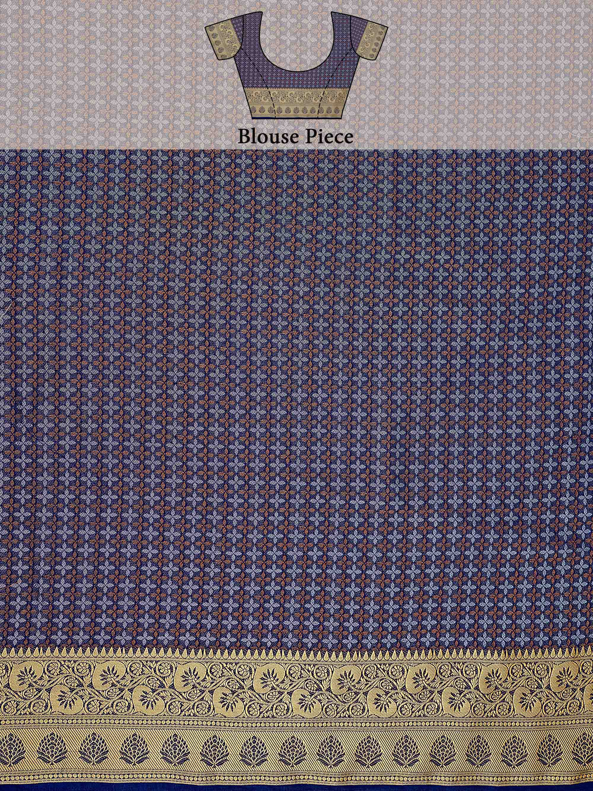 Mimosa Womens Art Silk Saree Kanjivaram Gajjari Color