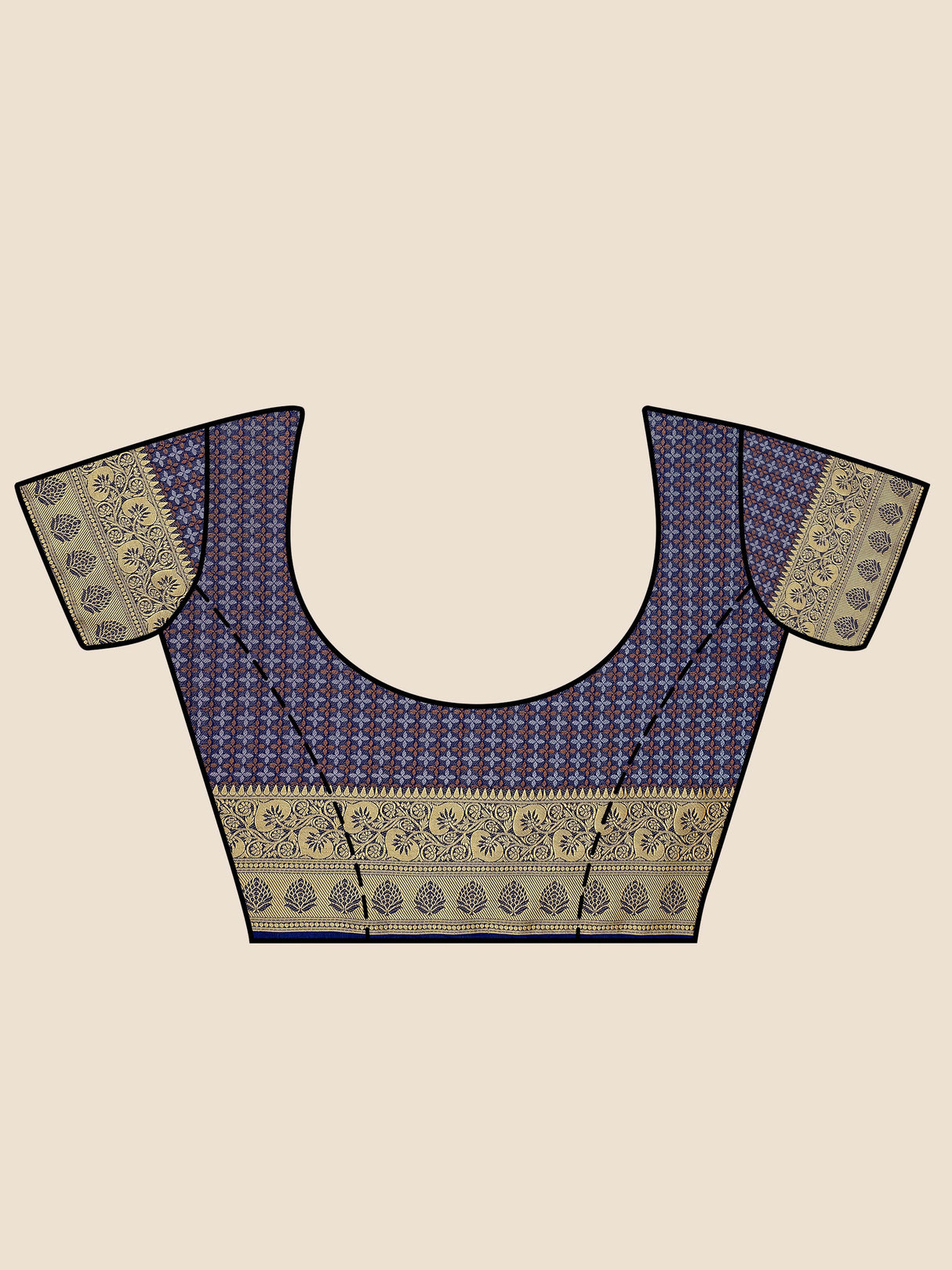 Mimosa Womens Art Silk Saree Kanjivaram Gajjari Color