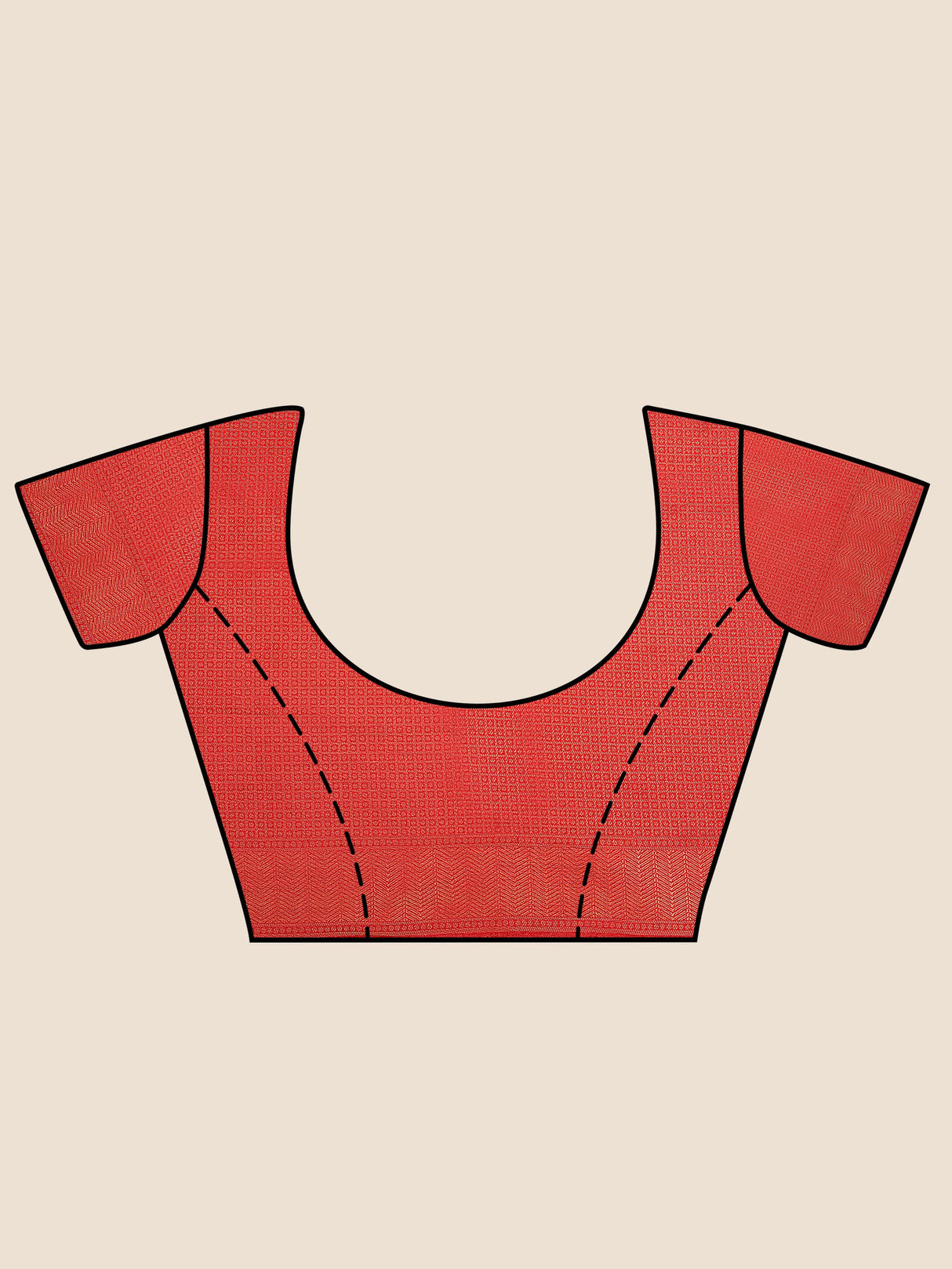 Mimosa Womens Art Silk Saree Kanjivaram Red Color