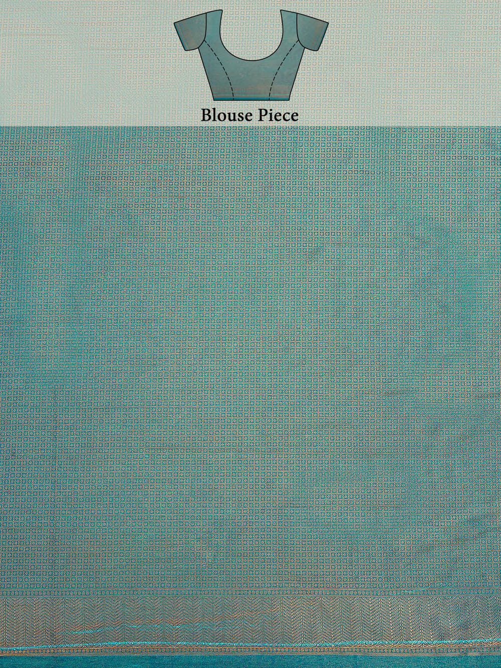 Mimosa Womens Art Silk Saree Kanjivaram Saffire Color