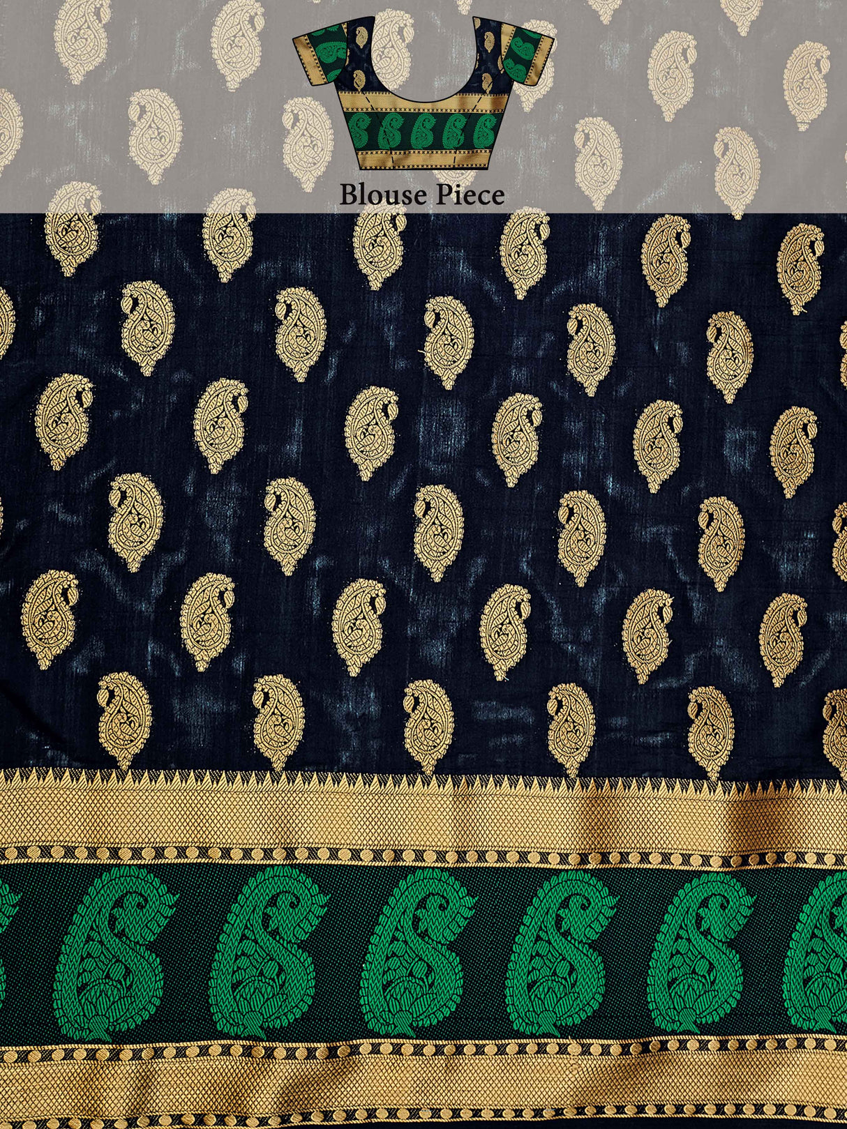 Mimosa Womens Art Silk Saree Kanjivaram Gajjari Color