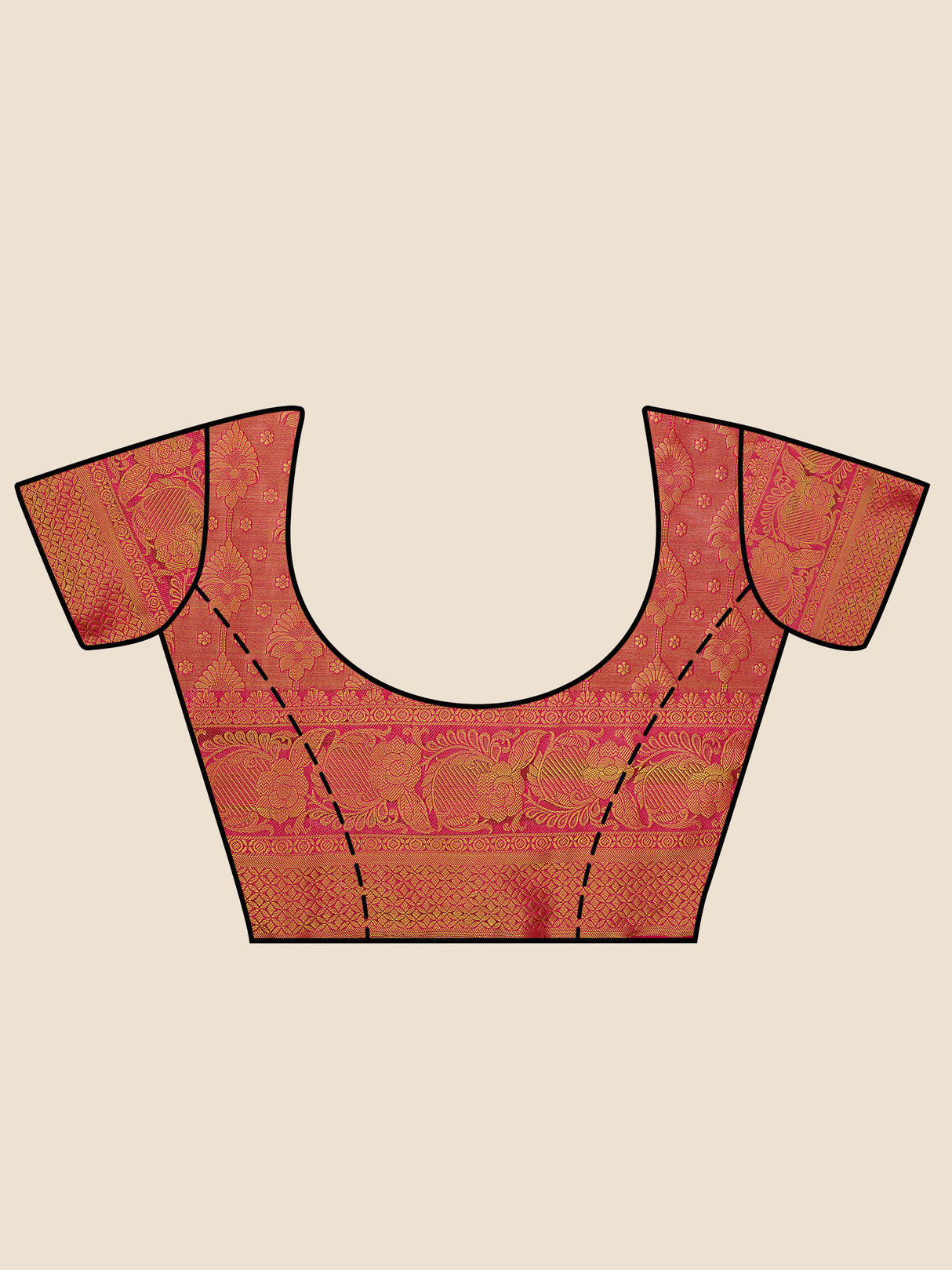 Mimosa Womens Art Silk Saree Kanjivaram Yellow Color