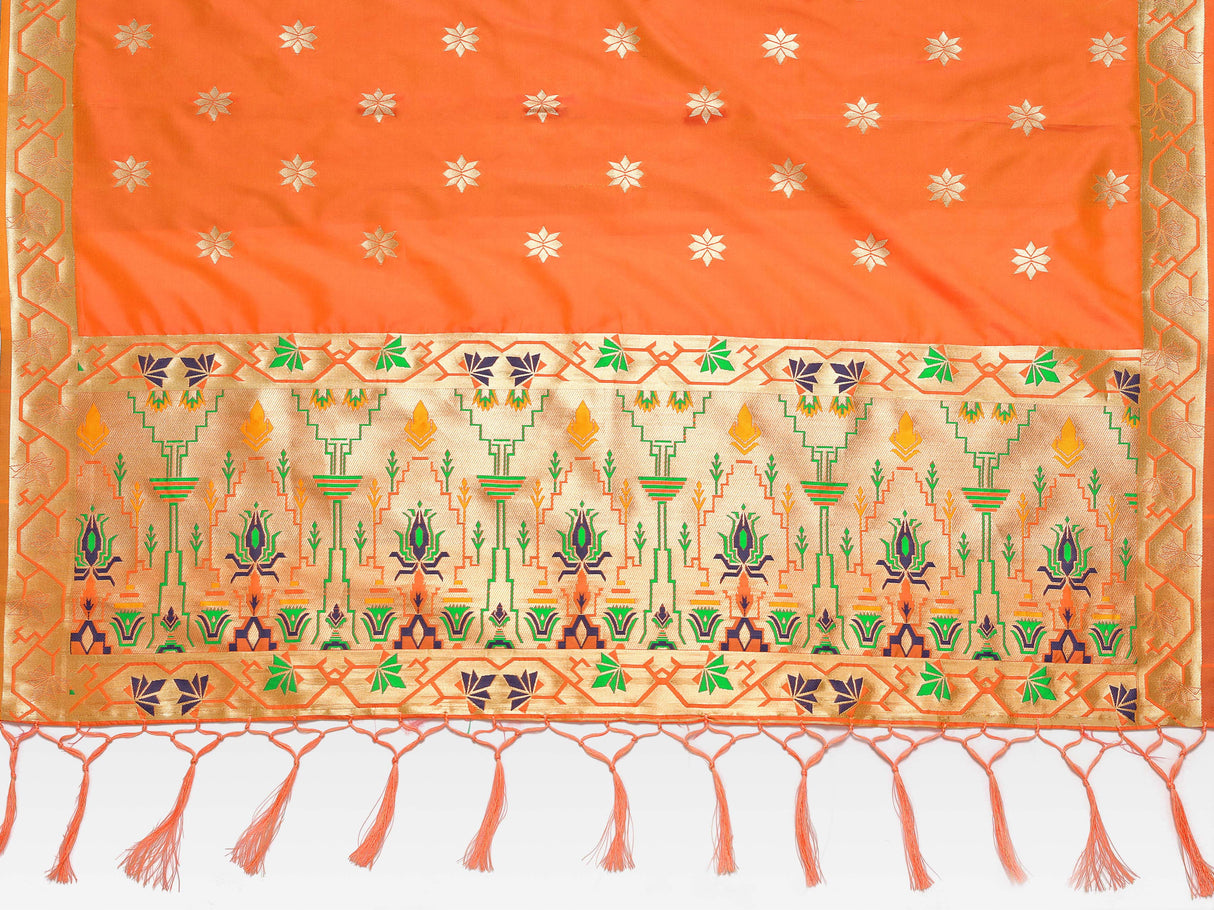 Mimosa Women's Banarasi Art Silk dupatta Color