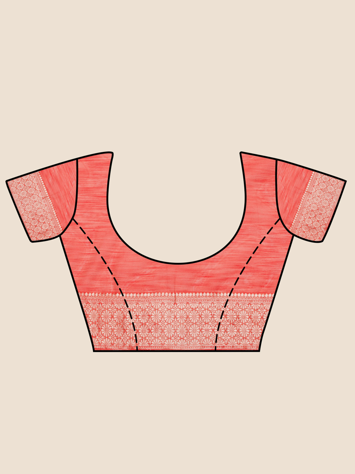 Mimosa Women's Woven Design Banarasi Poly Cotton Saree With Blouse Piece : SA00001060GJ