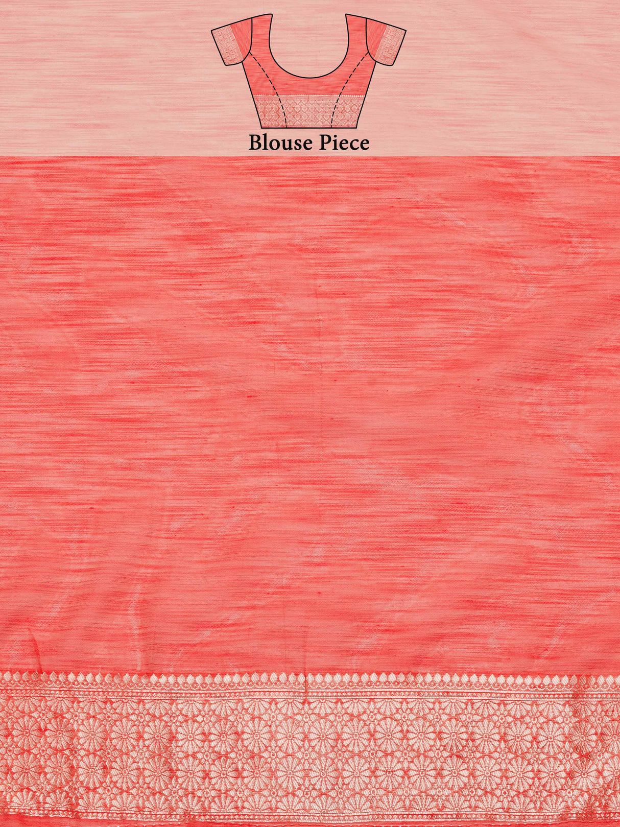 Mimosa Women's Woven Design Banarasi Poly Cotton Saree With Blouse Piece : SA00001060GJ