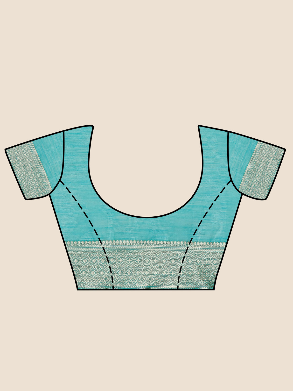 Mimosa Women's Woven Design Banarasi Poly Cotton Saree With Blouse Piece : SA00001061AN