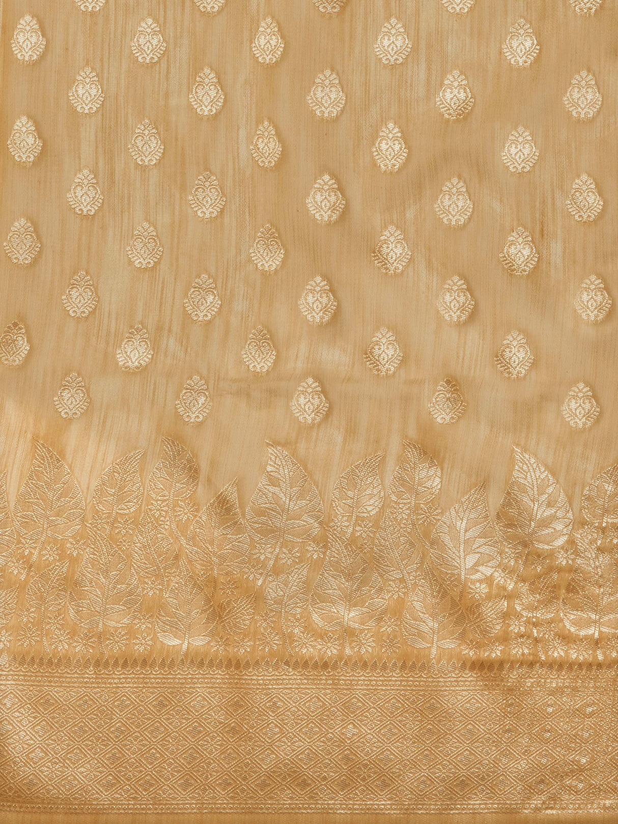 Mimosa Women's Woven Design Banarasi Poly Cotton Saree With Blouse Piece : SA00001061CK