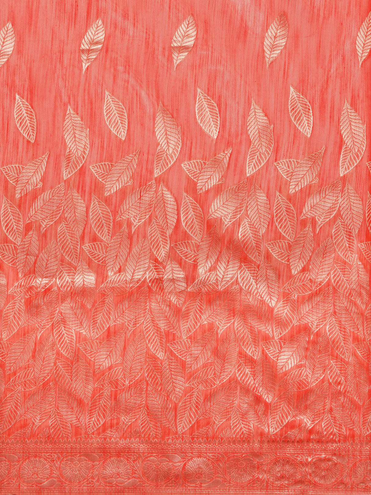 Mimosa Women's Woven Design Banarasi Style Poly Cotton Saree With Blouse Piece : SA00001077GJ