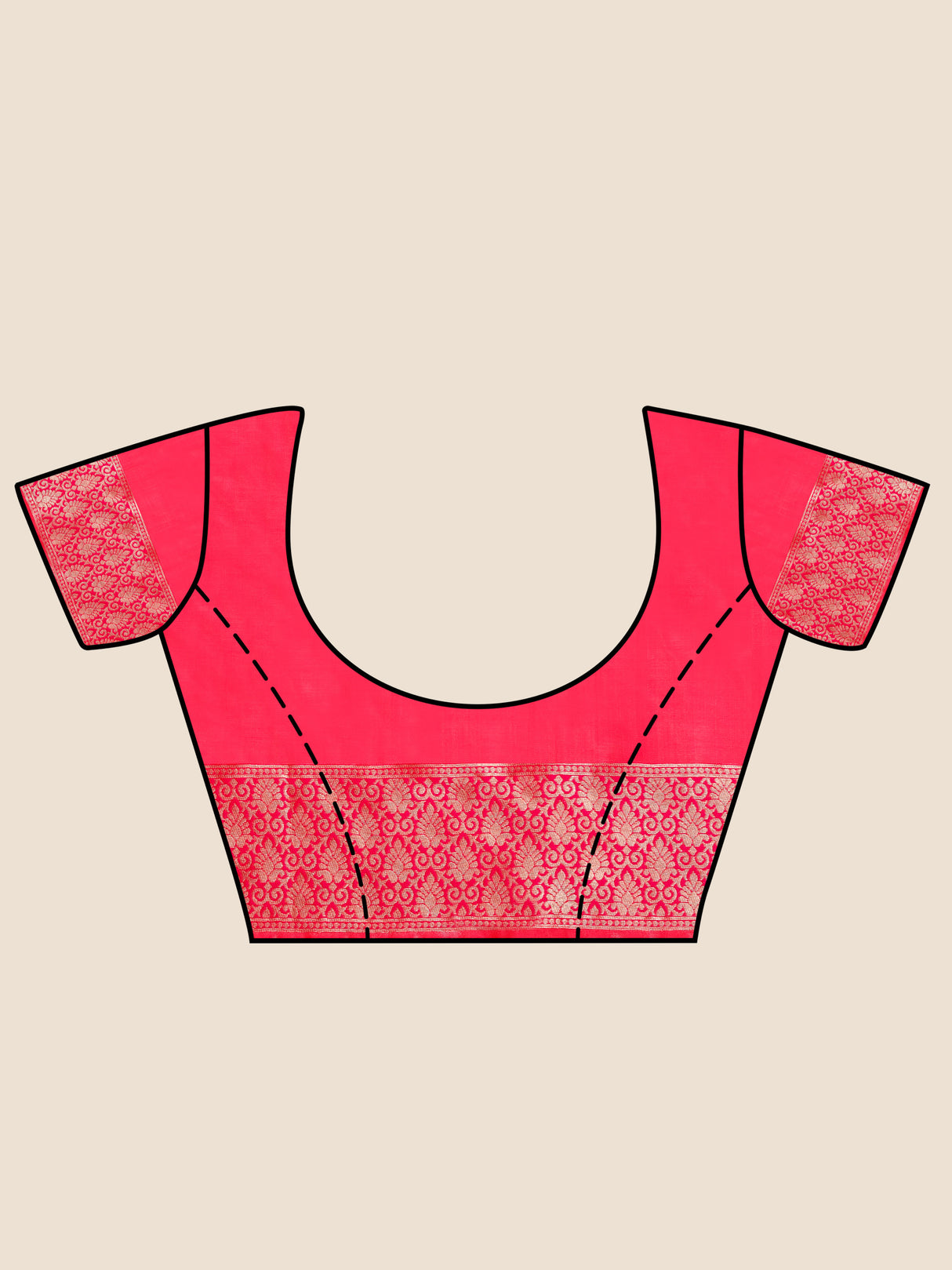 Mimosa Women's Woven Design Kanjivaram Art Silk Saree With Blouse Piece : SA00001078GD