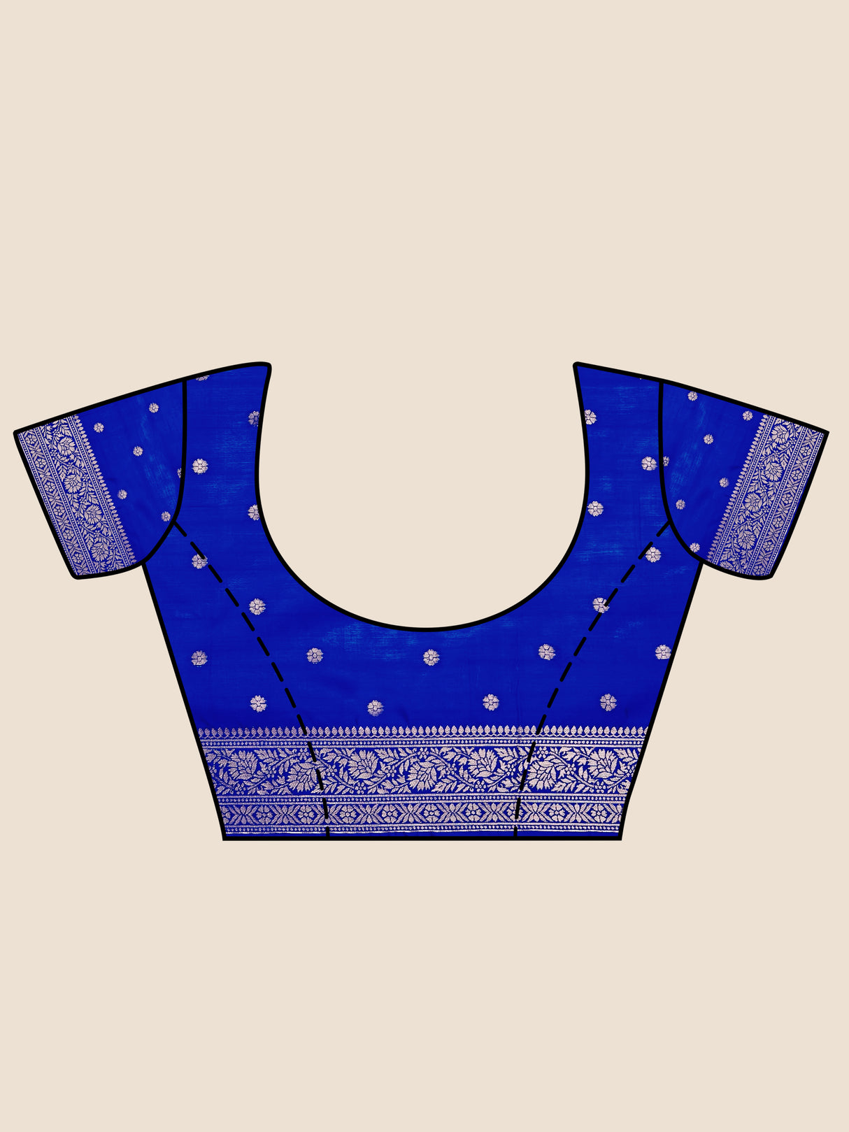 Mimosa Women's Woven Design Kanjivaram Art Silk Saree With Blouse Piece : SA00001101RB