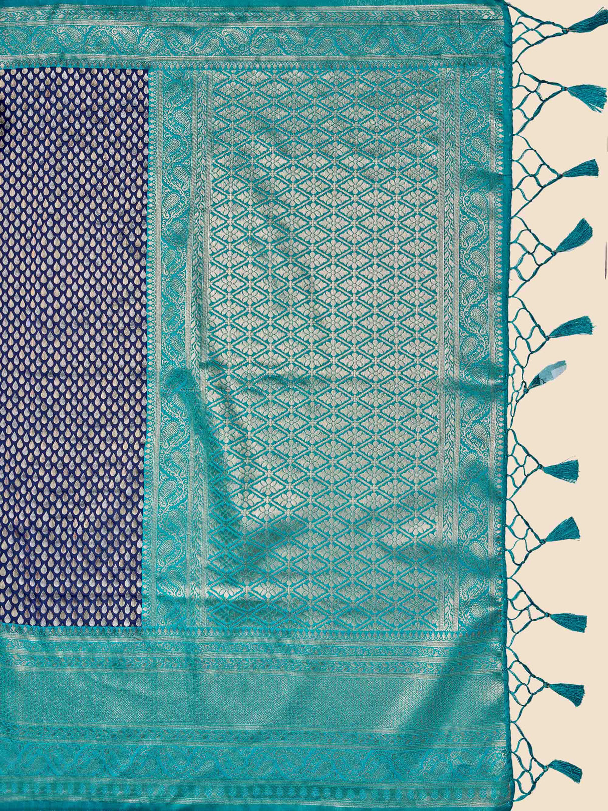 Mimosa Women's Woven Design Kanjivaram Art Silk Saree With Blouse Piece : SA00001103NV