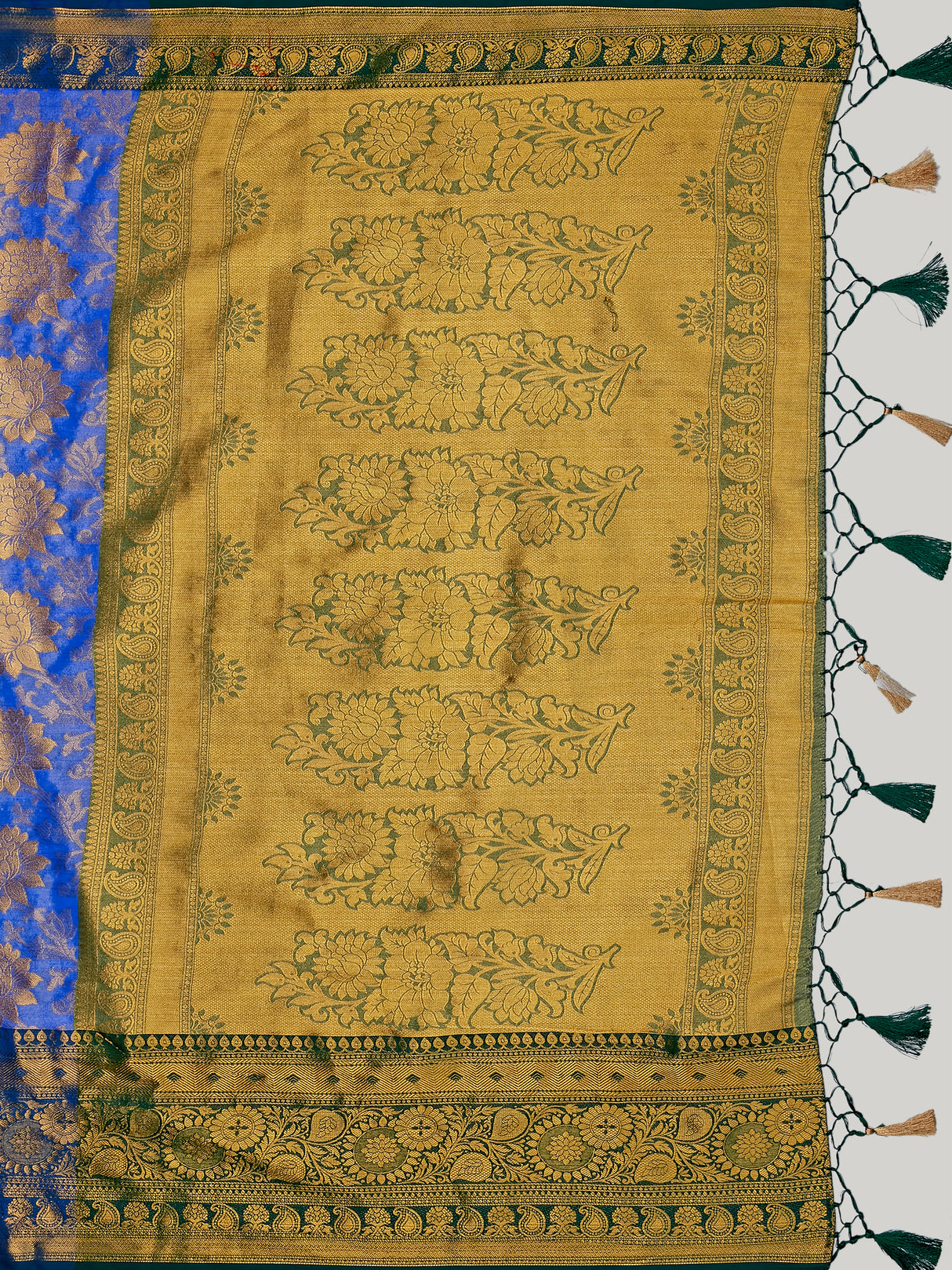 Mimosa Women's Woven Design Kanjivaram Art Silk Saree With Blouse Piece : SA00001128RB