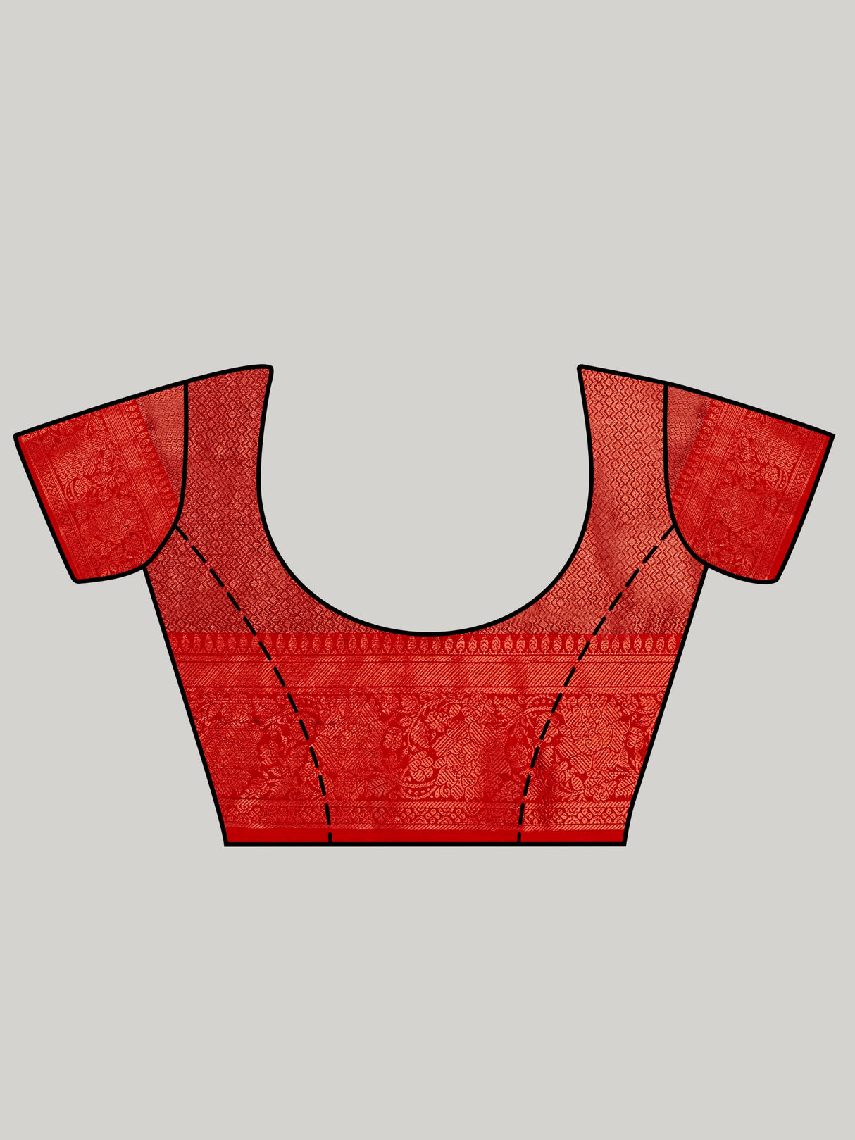 Mimosa Women's Woven Design Kanjivaram Art Silk Saree With Blouse Piece : SA00001129NV